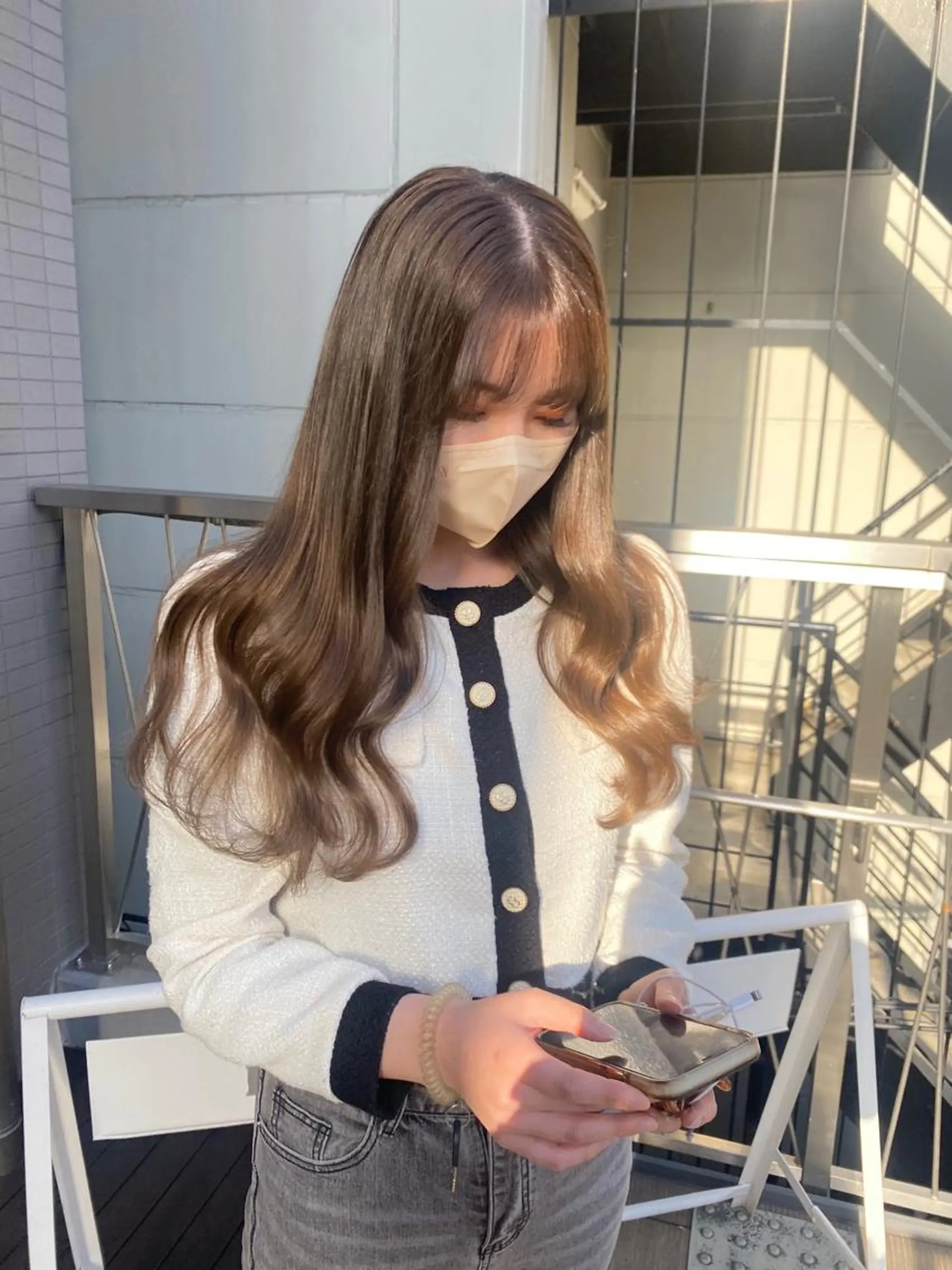 カラー 🌷柔らかクリーミー 🤍kirari🌷のヘアスタイル