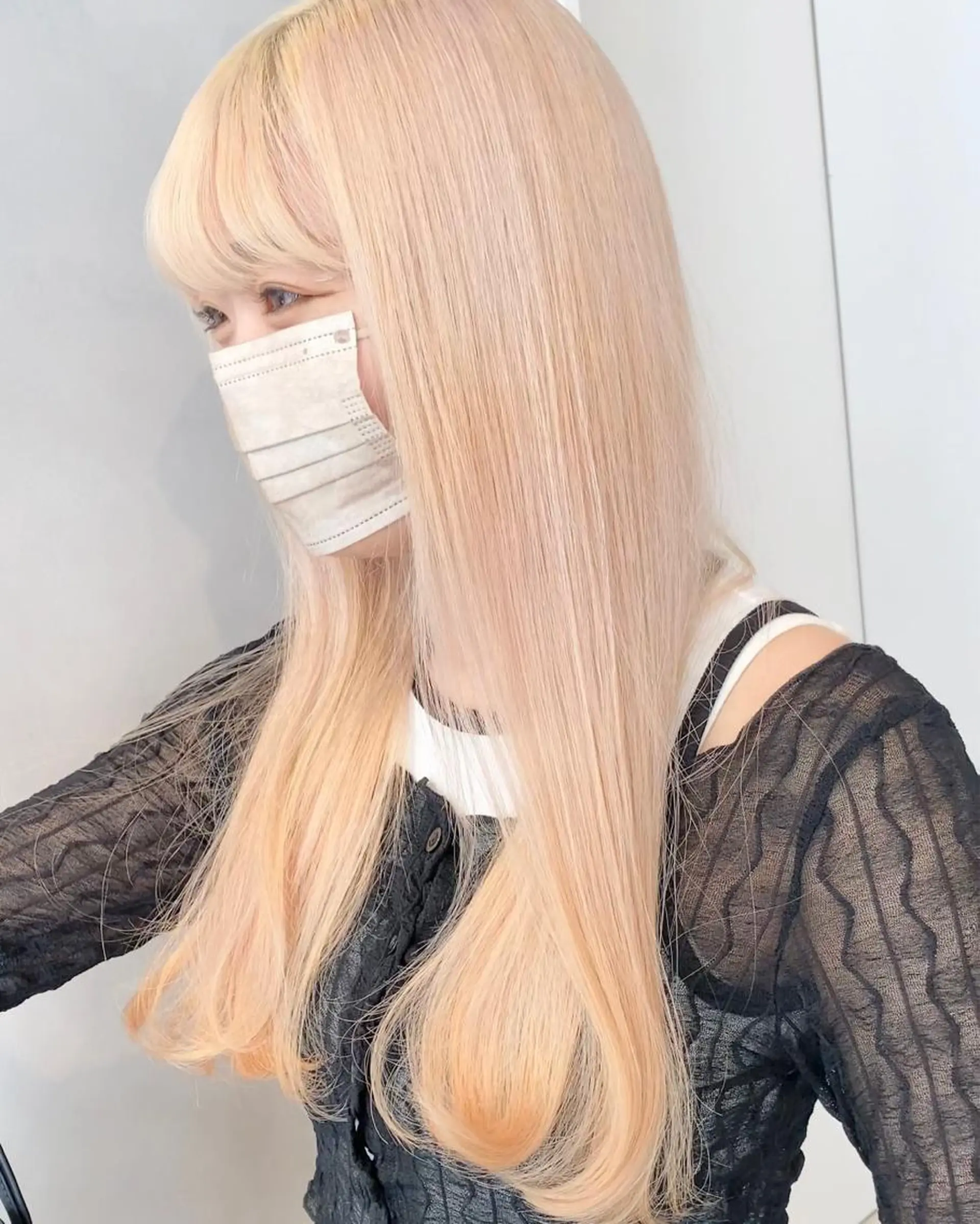 ロング カラー カット ヘアカラー トリートメント DX  share salon渋谷所属・カラー系/カット特化 🟠オオタキマサシのヘアスタイル