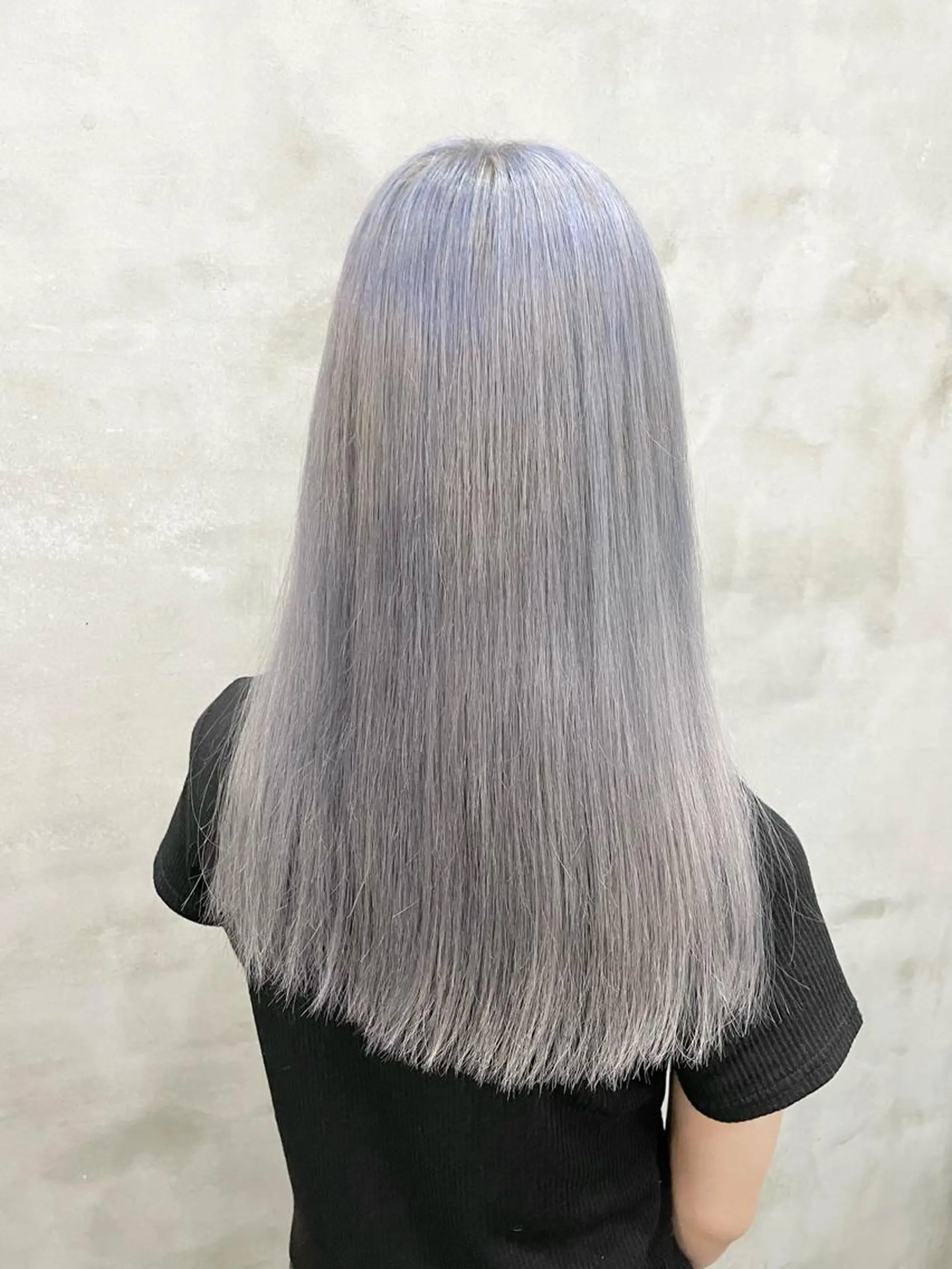 ロング カラー ヘアアレンジ 【ピンク/韓国ヘア/ ヘアセット】亜海のヘアスタイル