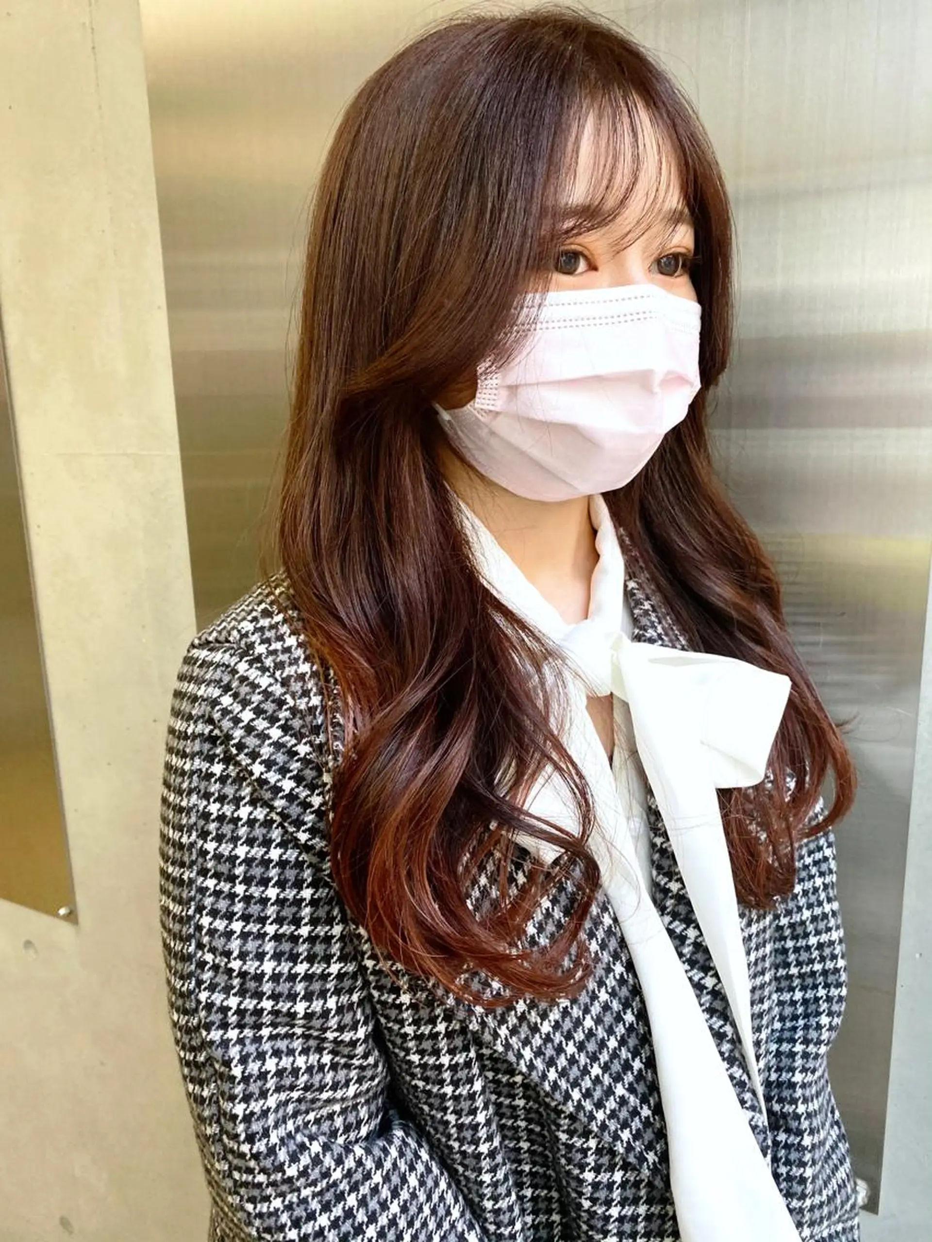 ロング カラー 🥣 hashi 🛋️のヘアスタイル