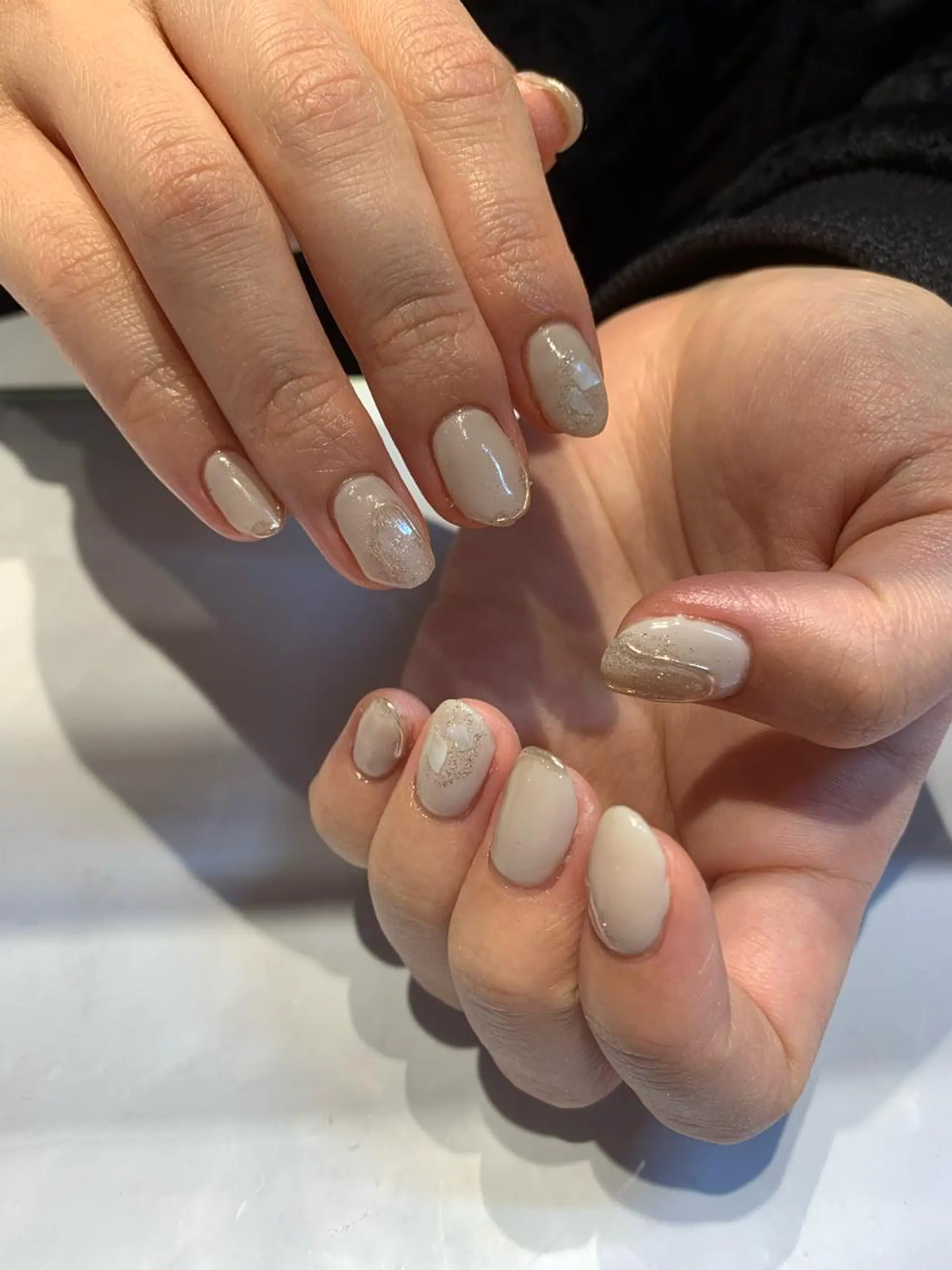 ネイル シンプルネイル マキノ ユイのネイルデザイン