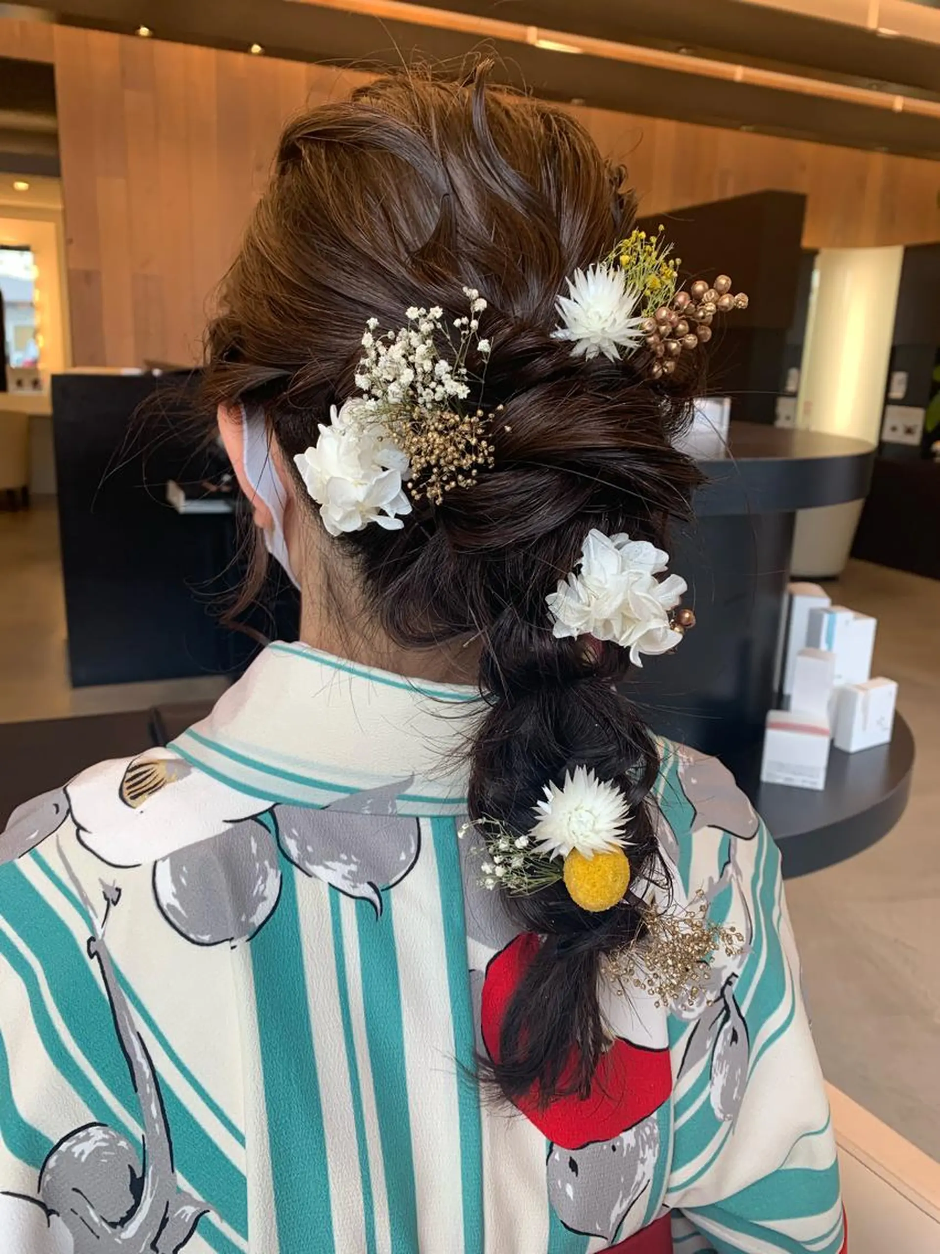 ヘアアレンジ Aya/四条烏丸/ インナーカラーのヘアスタイル