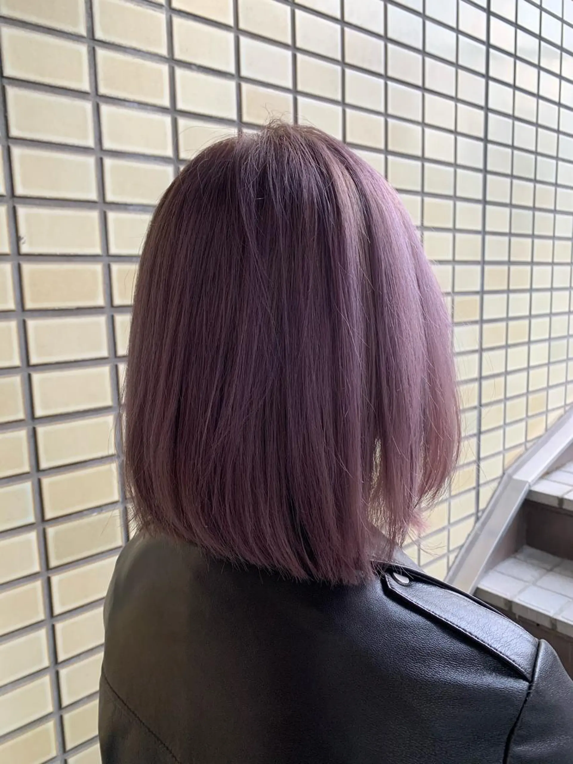 ミディアム カラー アッシュ ラベンダーカラー ラベンダーアッシュ 渡辺 健太のヘアスタイル