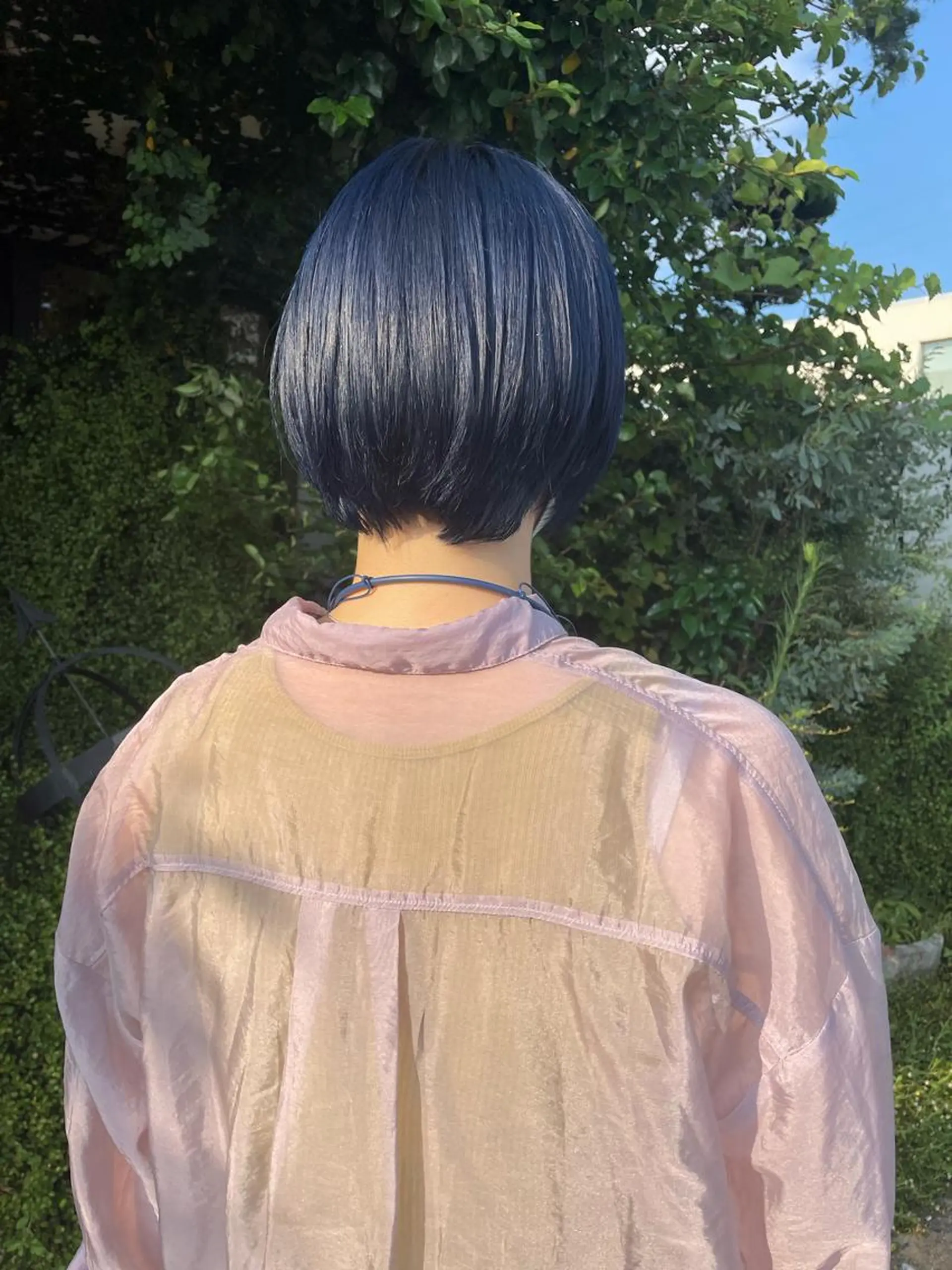 ショート カラー ヘアカラー トリートメント アオキ リノのヘアスタイル