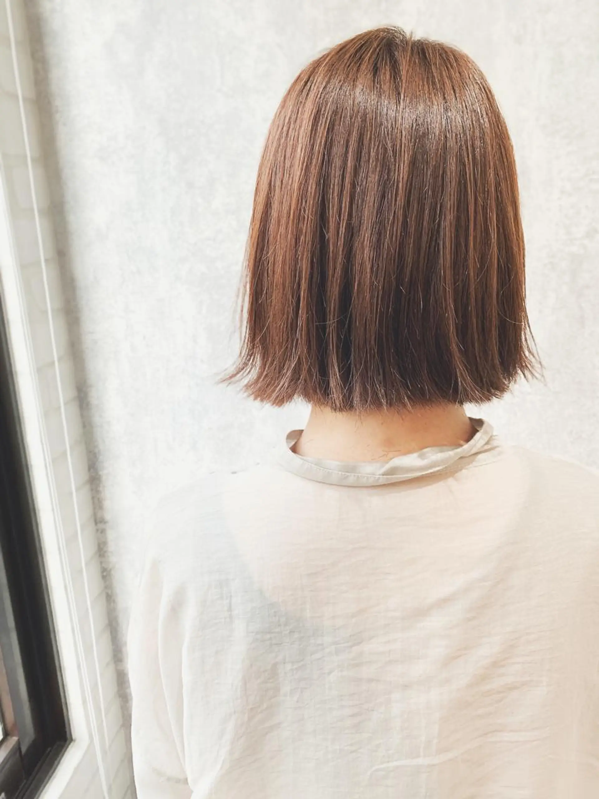 ショート アッシュ ボブ 外国人風カラー ハイライト 髪質改善 カット ヘアカラー トリートメント Zina福岡天神🪞 髪質改善🪞レイヤーのヘアスタイル