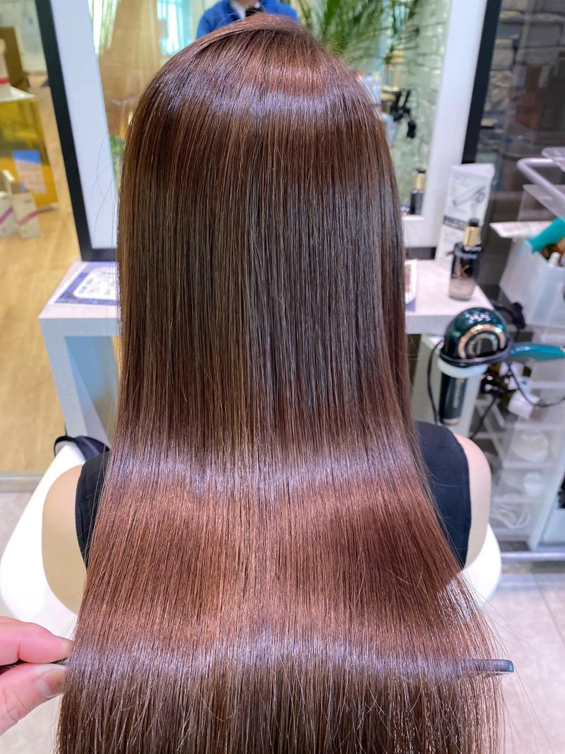 ロング カラー 髪質改善 トリートメント カット ヘアカラー トリートメント 内藤 裕真  k-twoのヘアスタイル