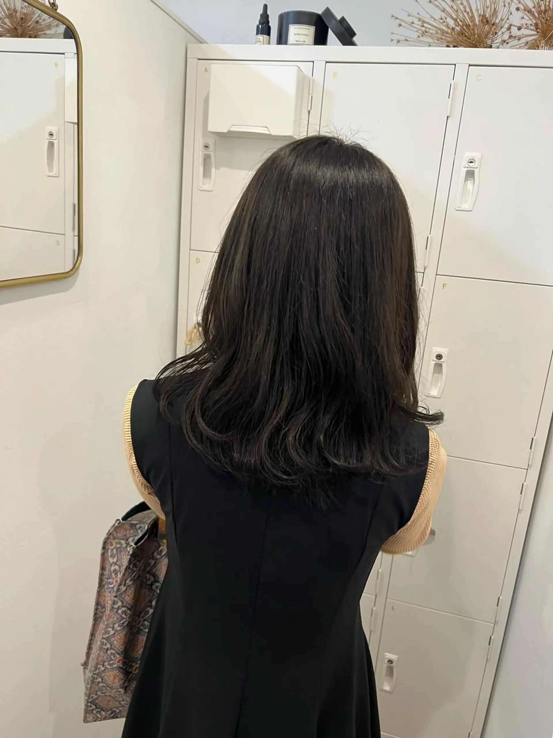 セミロング カラー カット ヘアカラー 透明感カラー、 アレンジ/miyuのヘアスタイル