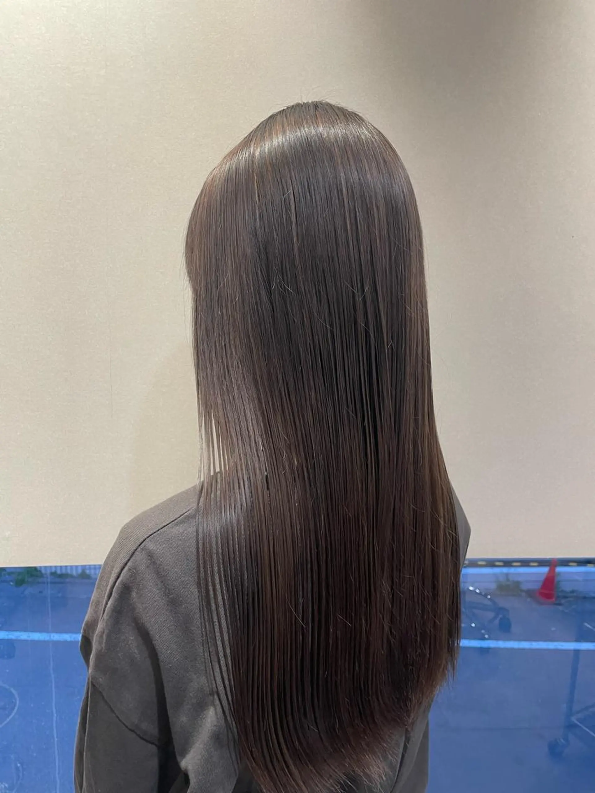 ロング カラー ヘアカラー 韓国風/オシャレ /縮毛矯正/滝口琴未のヘアスタイル