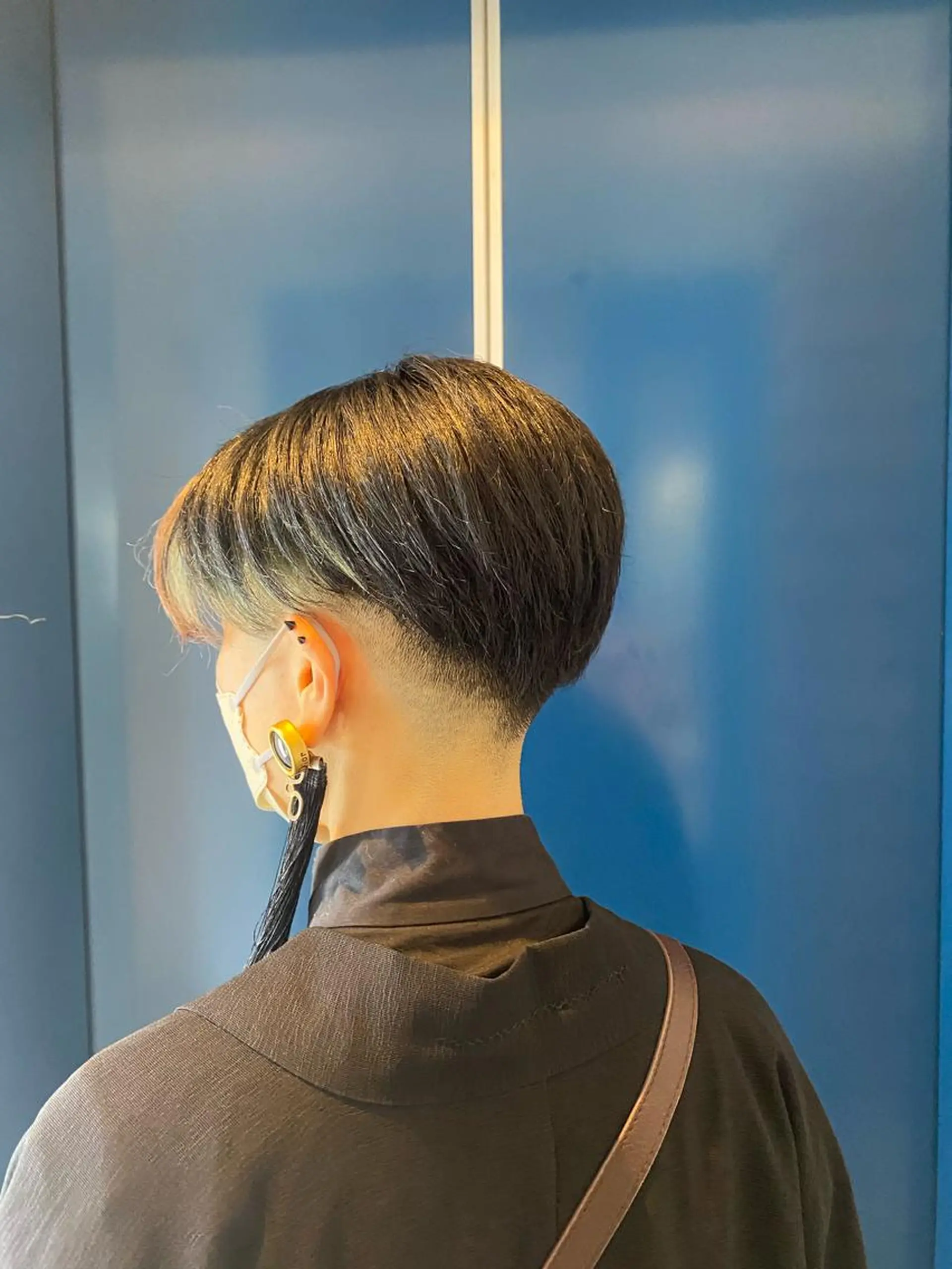 ショート 艶•透明感カラー フィーシーのヘアスタイル