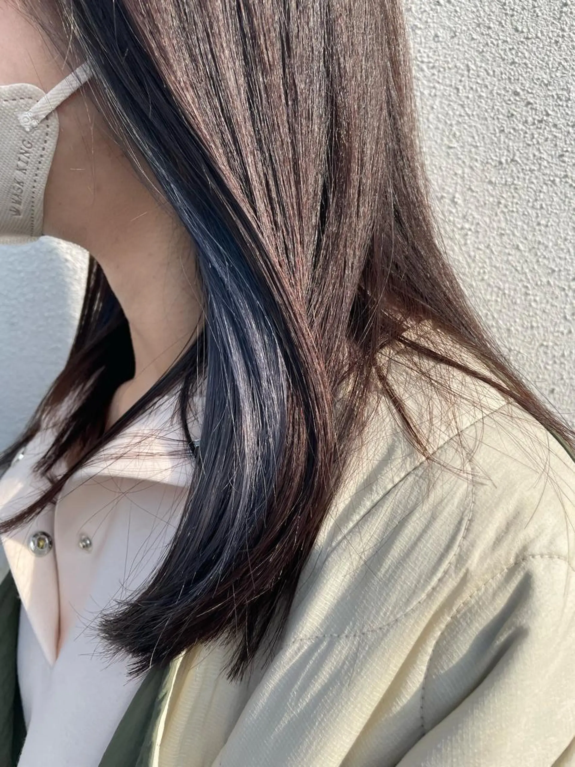 セミロング カット ヘアカラー トリートメント ヘアセット 🦋顔周りカット/レ イヤー/ユリ🦋のヘアスタイル