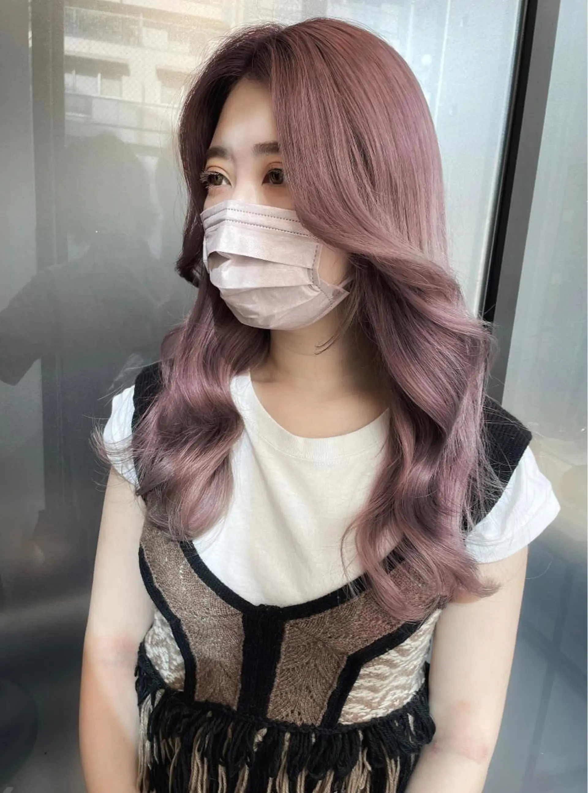 セミロング カラー 韓国ヘア 店長NEGIのヘアスタイル