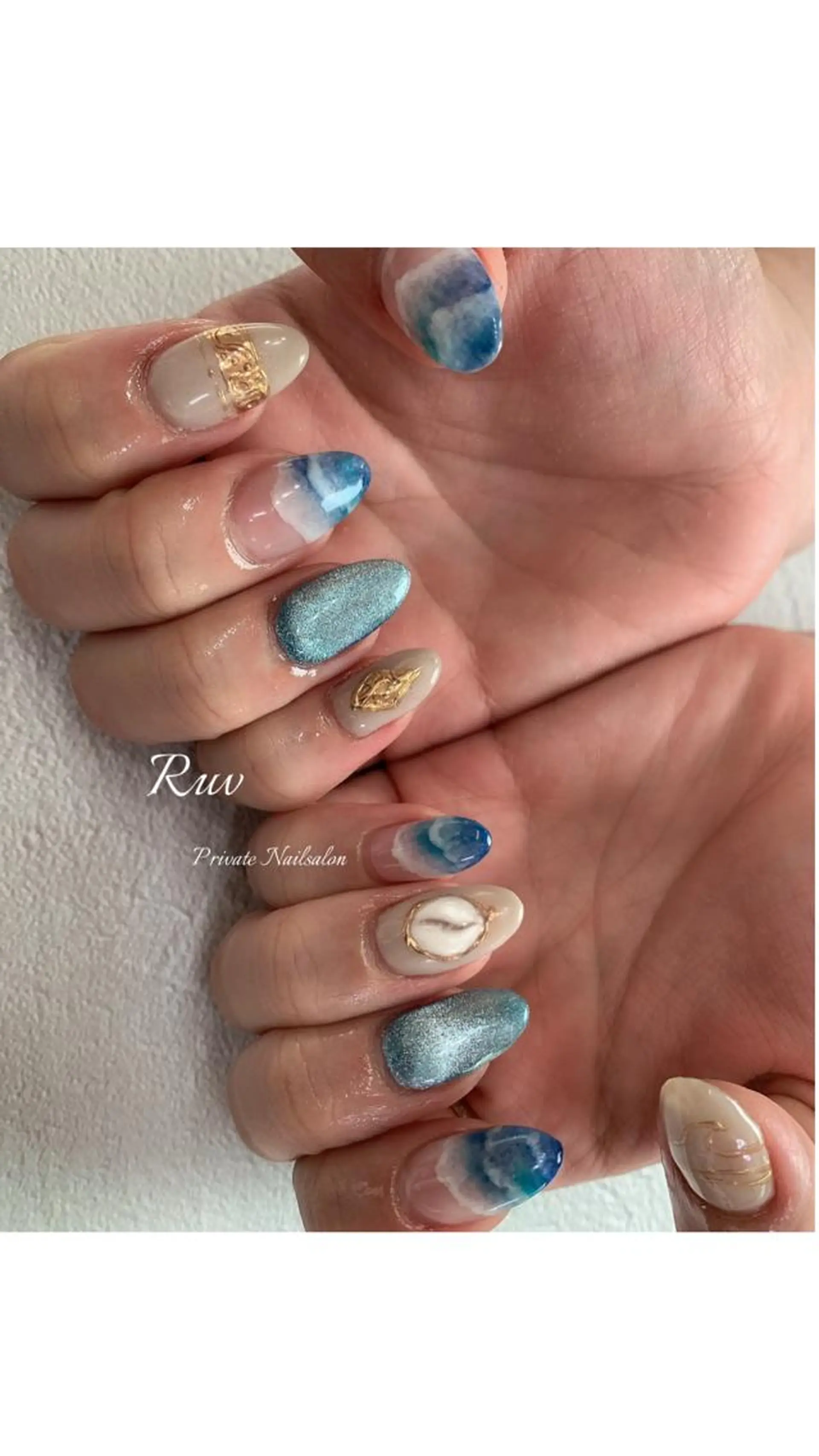 ネイル ハンドネイル プライベート ネイルサロン　ルヴのネイルデザイン