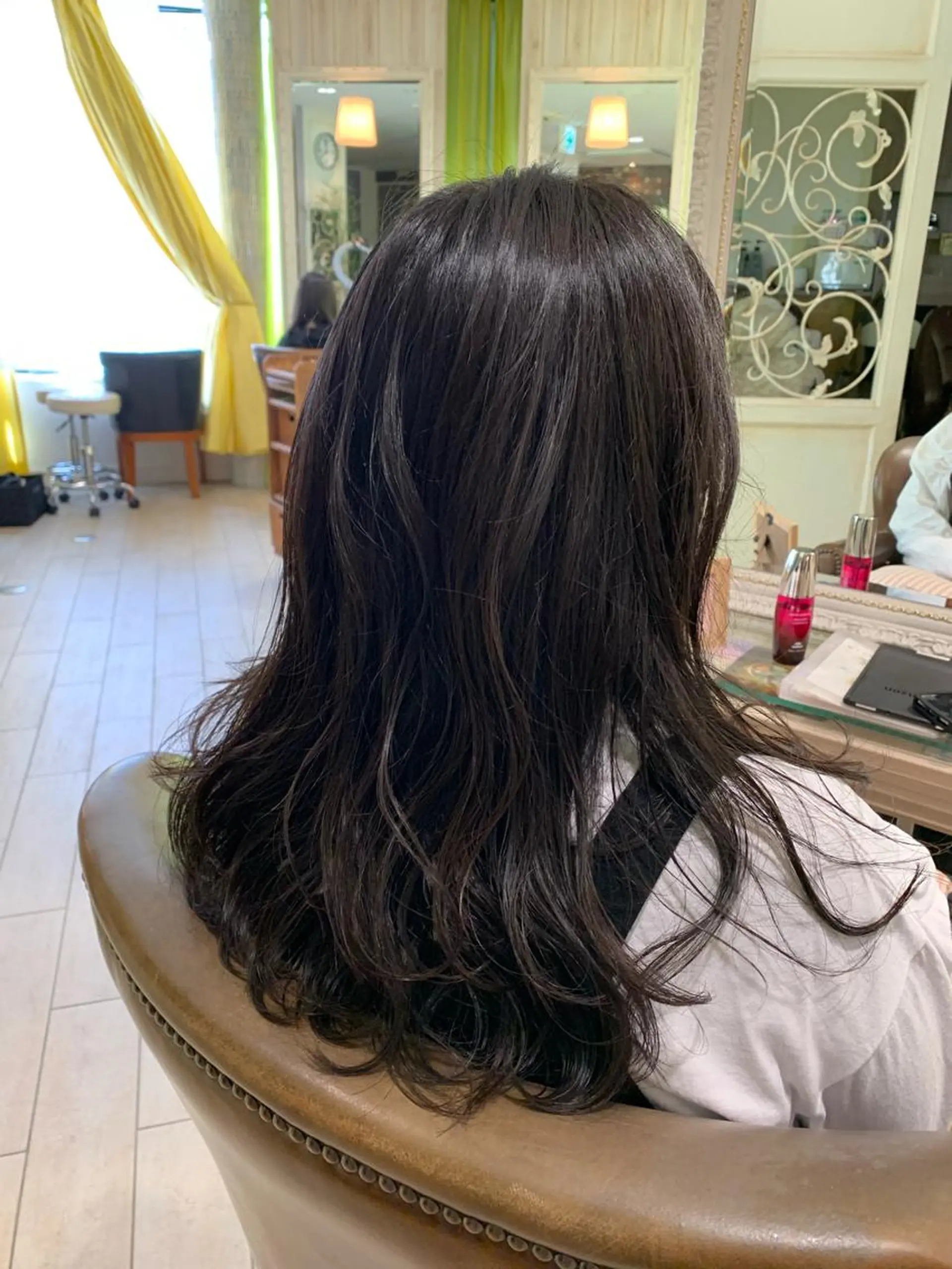 セミロング カラー パーマ ヘアアレンジ メンズパーマ特化🔥 ツイスパ/シャドウのヘアスタイル