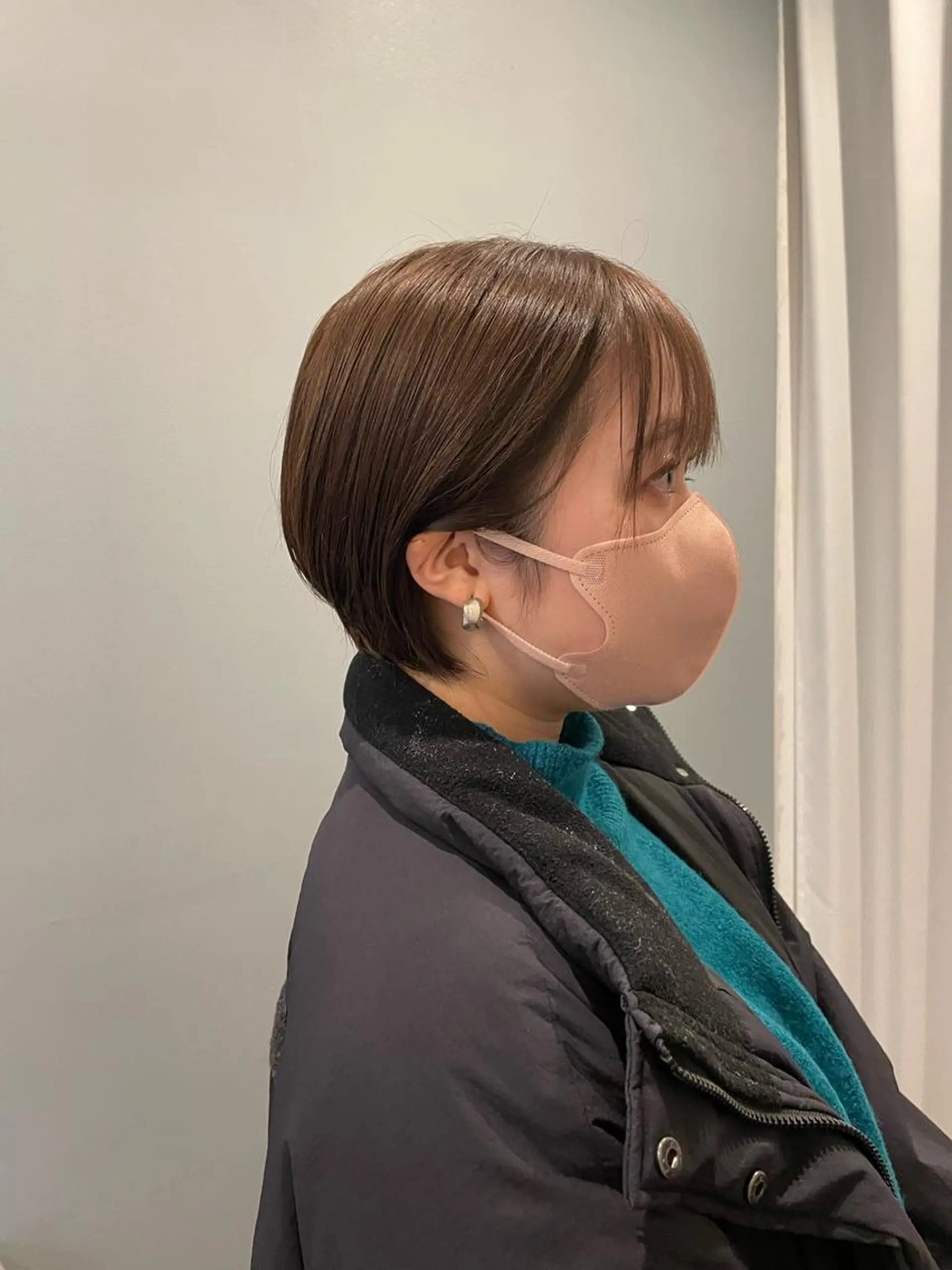 ショート ショートボブ ボブ 似合わせカット ショートヘア カット ヘアカラー トリートメント ✨透明感カラー/縮毛 恵比寿HAYATO✨のヘアスタイル