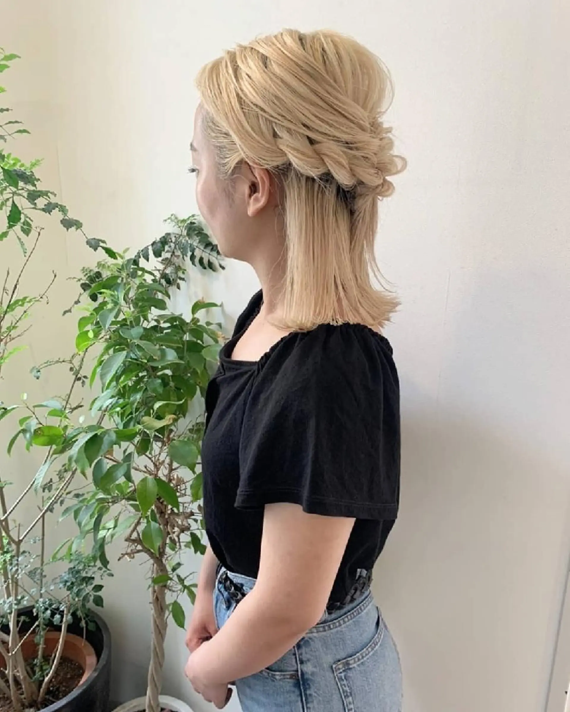 ヘアアレンジ 羽エクステ🩷 🤍まき🤍のマツエク・マツパデザイン