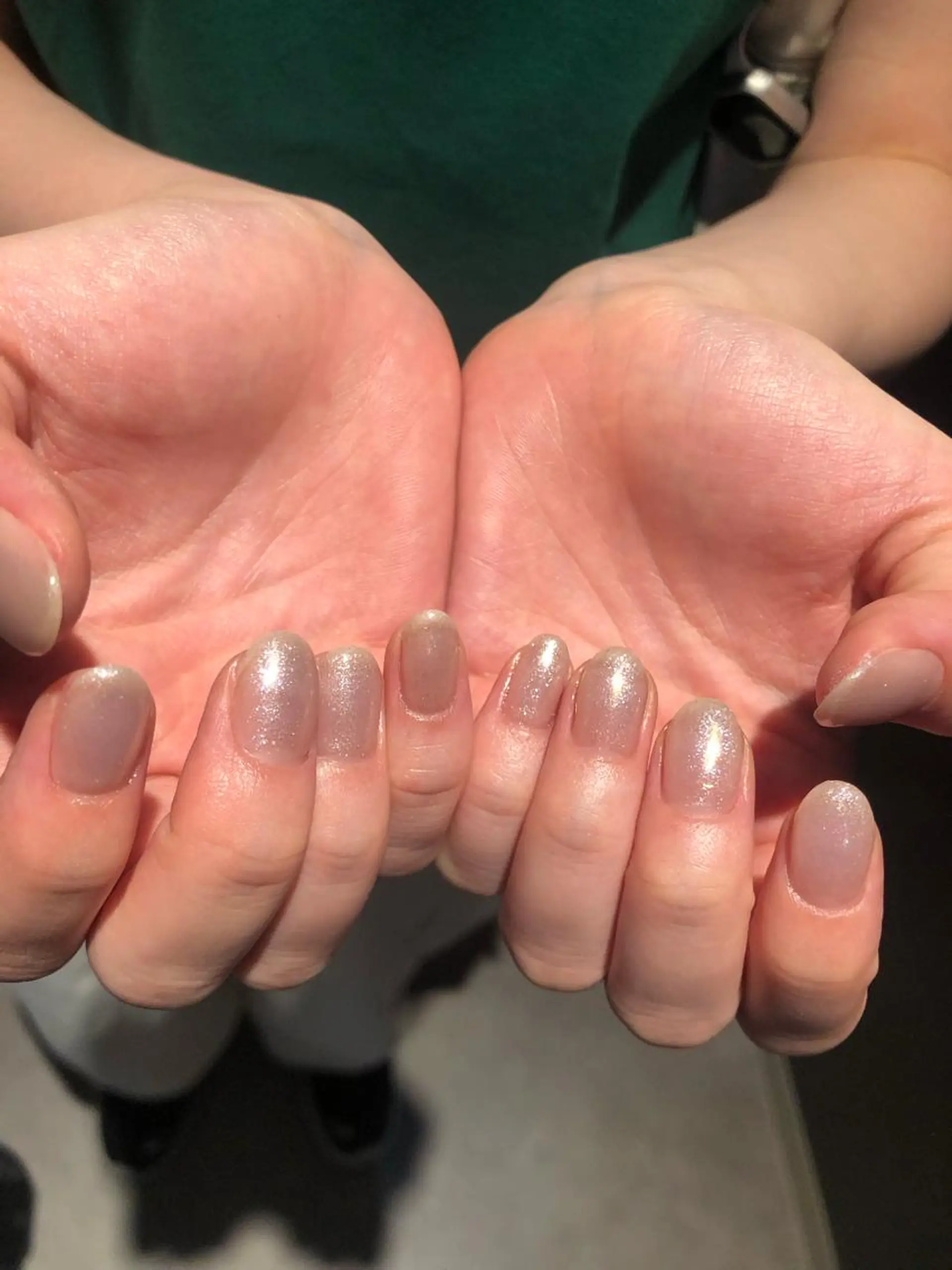 ネイル オーロラネイル ラメ(グリッター) ミラーネイル ハンドネイル muhl by DILL所属・. wakanaのネイルデザイン