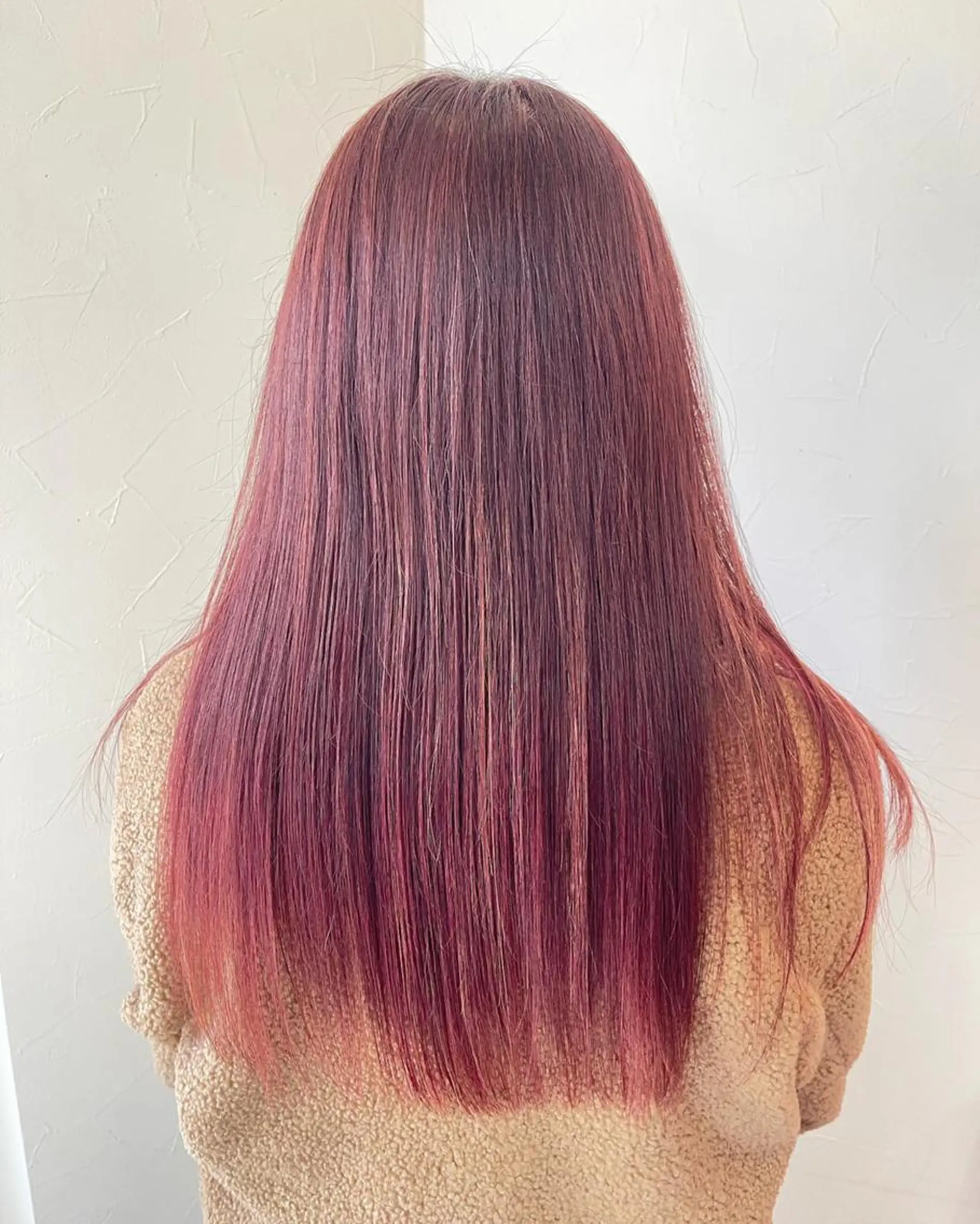 ショート カラー ダブルカラー ハイライトカラー インナーカラー ピンクカラー ハイライト justbeauty CiNQのヘアスタイル