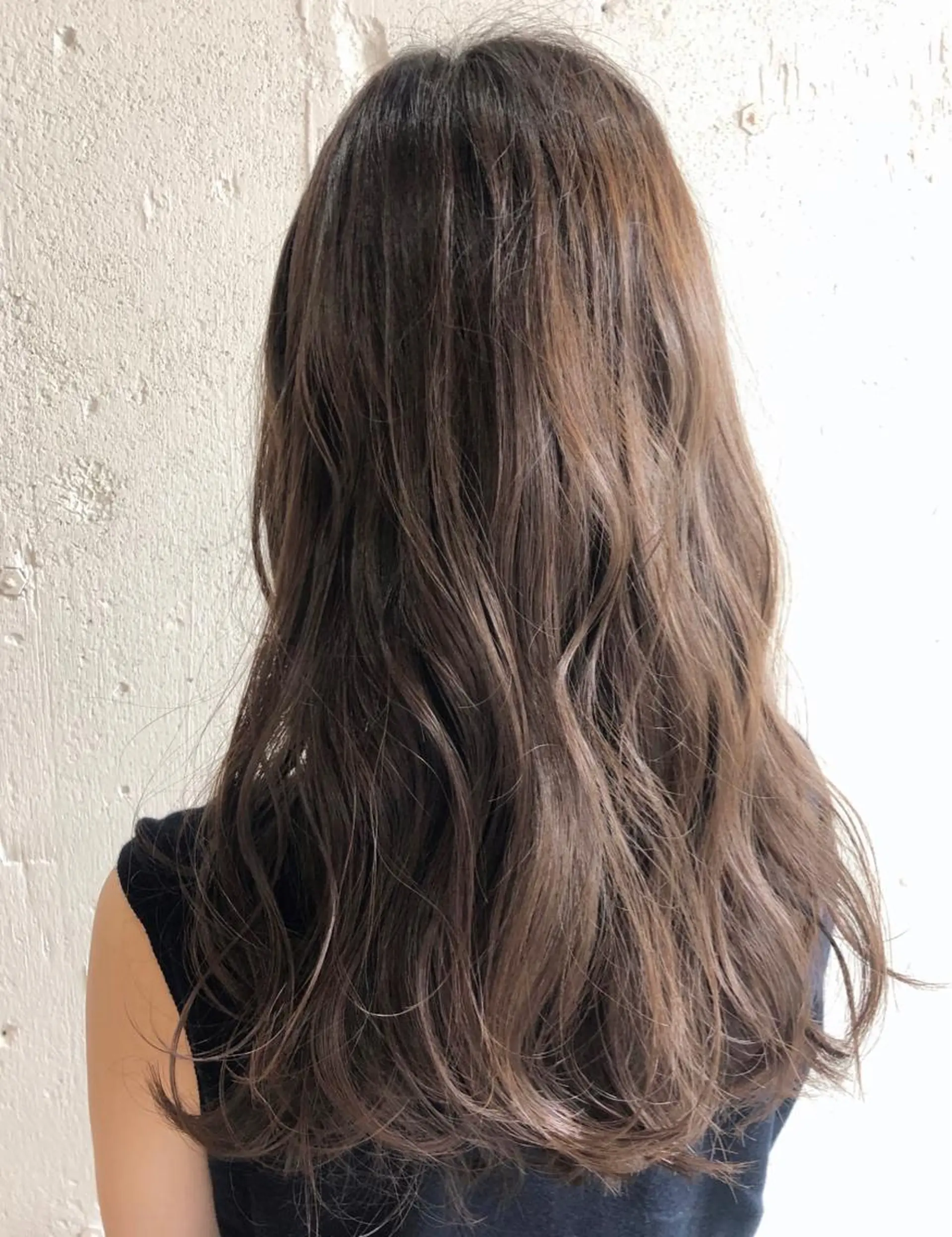 ロング カラー カット トリートメント ふくだ りさ【ciAo!】のヘアスタイル