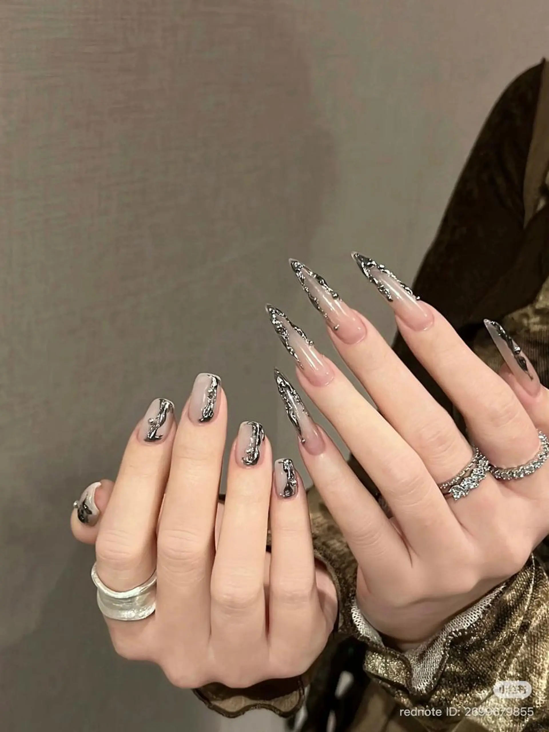 ネイル 長さ出し ジェルネイル 韓国ネイル 持ち込み パラジェル ハンドネイル ハンドケア Hana Bloom Nail💜Akiのネイルデザイン