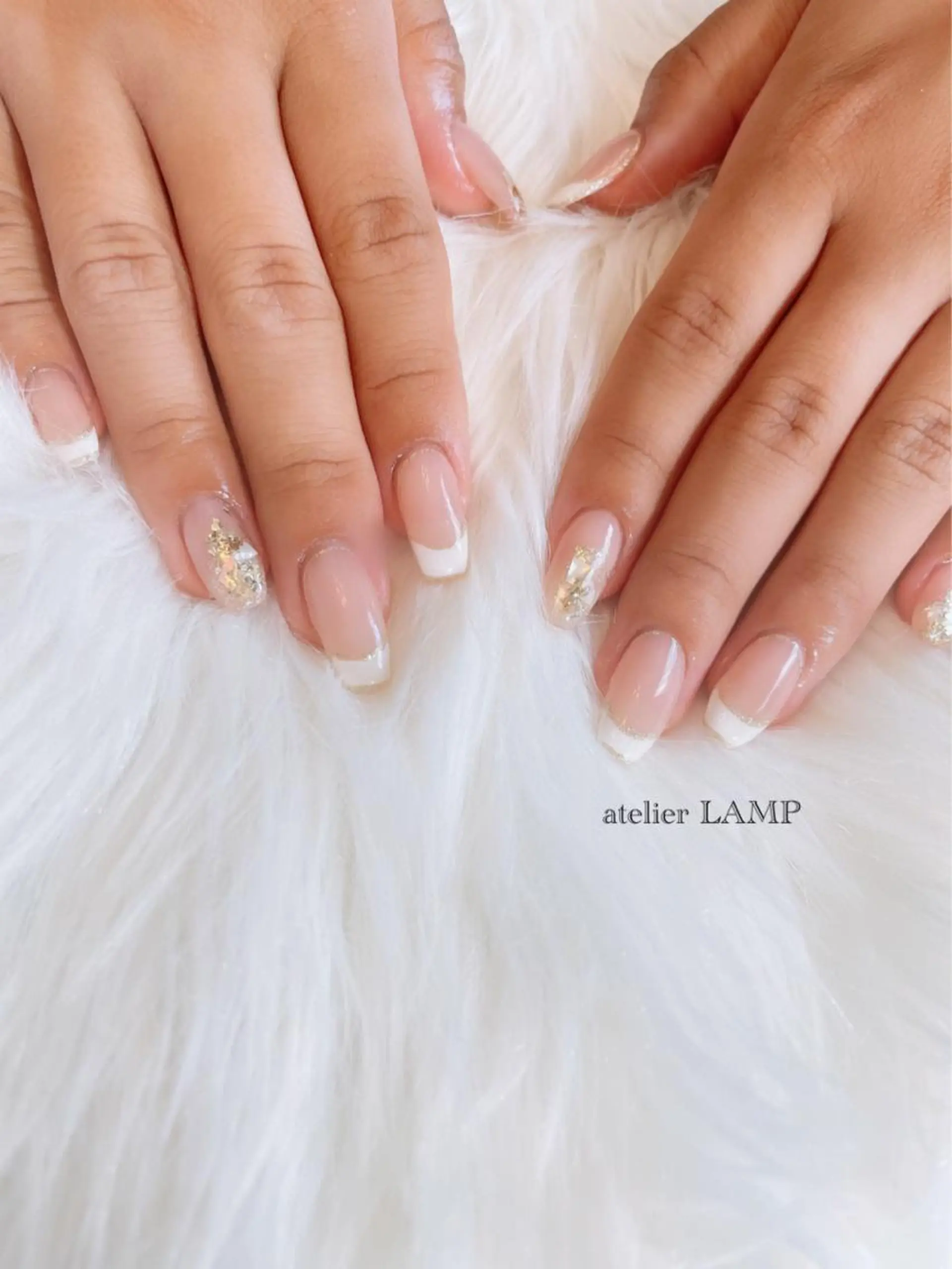 ネイル フレンチネイル ニュアンスネイル NANA no artのネイルデザイン