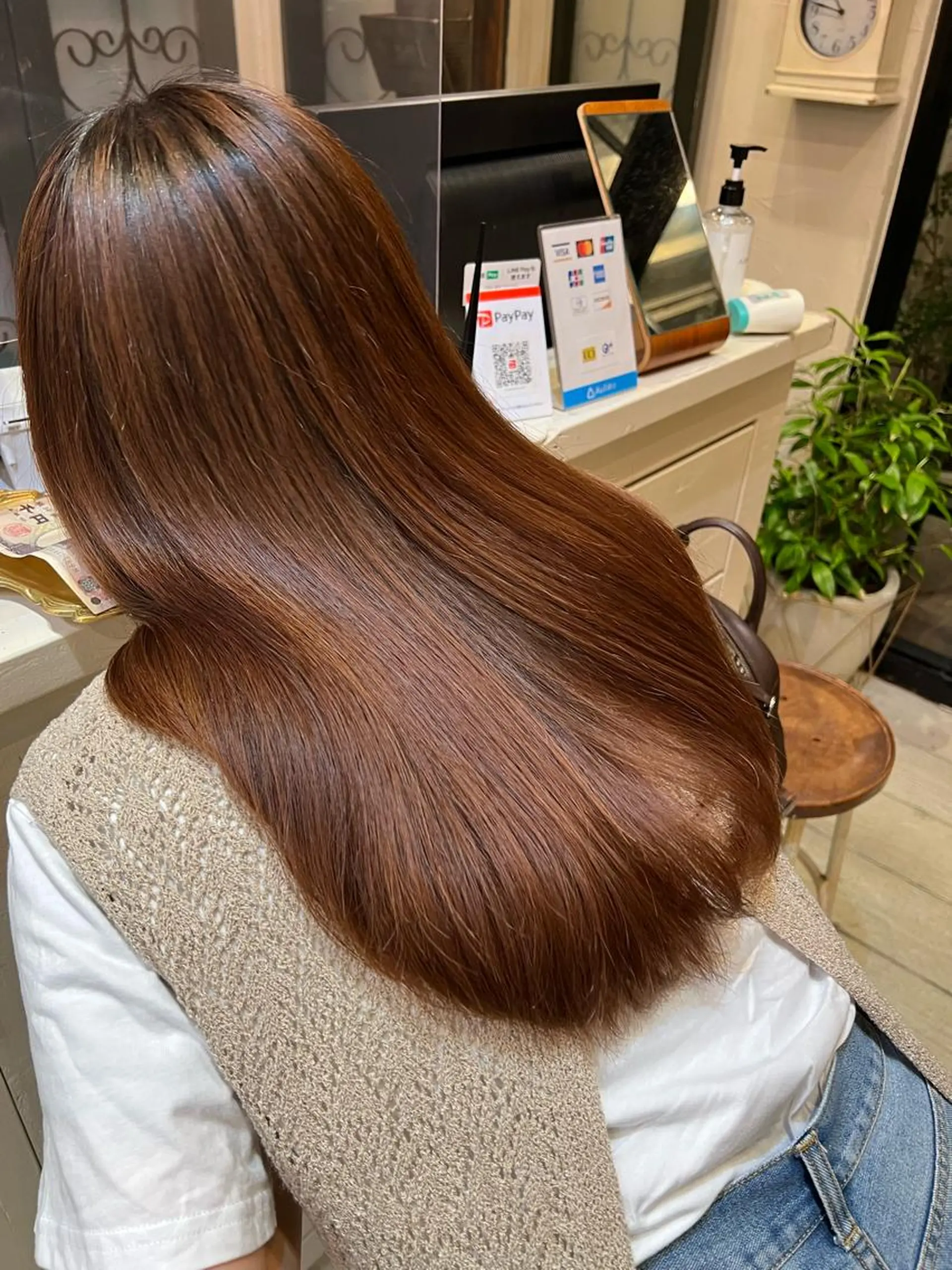 ロング トリートメント 抜きっぱなしブロンド /ハイトーン/カナタのヘアスタイル