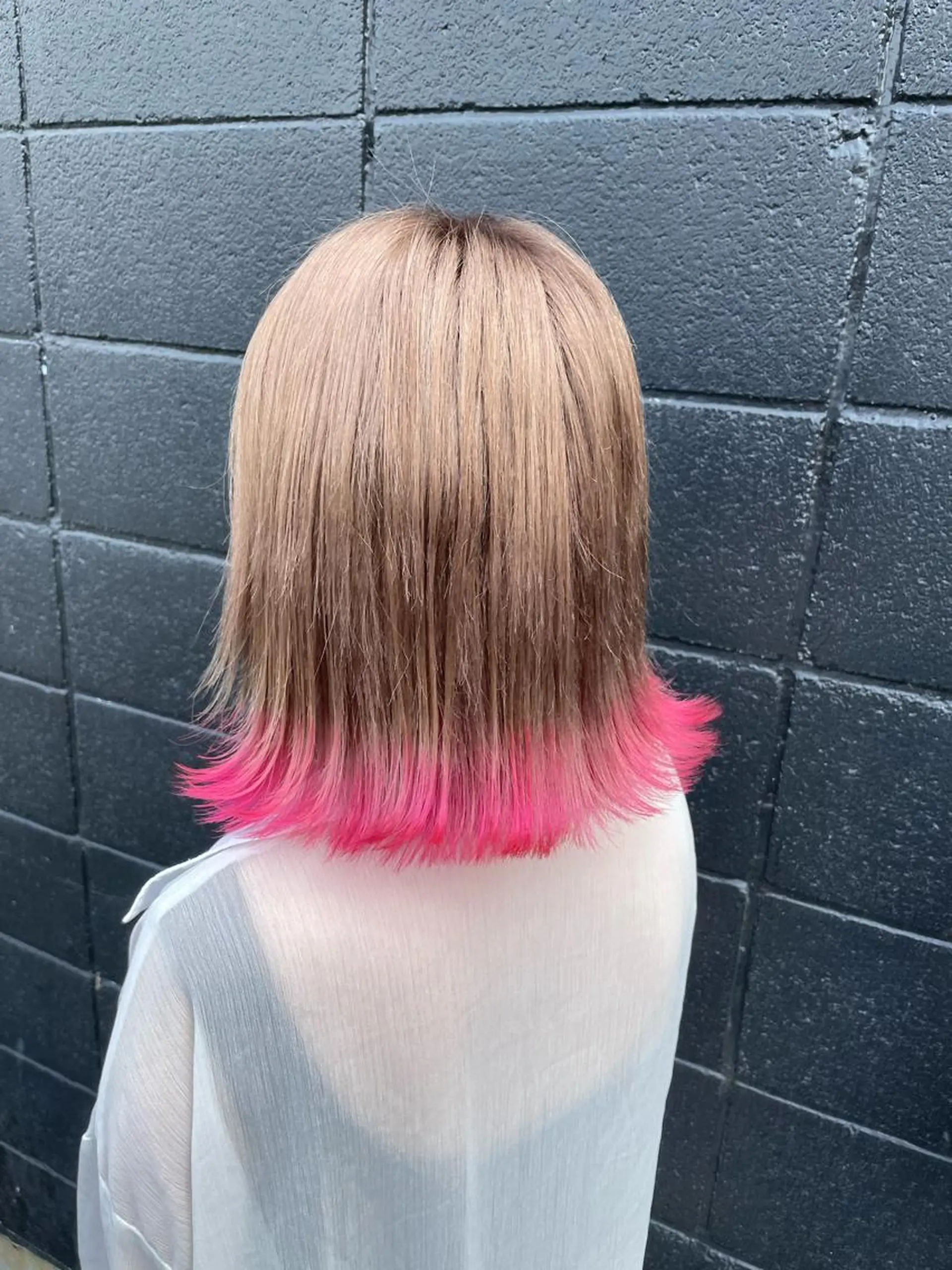 ミディアム カラー 神戸 大輝のヘアスタイル