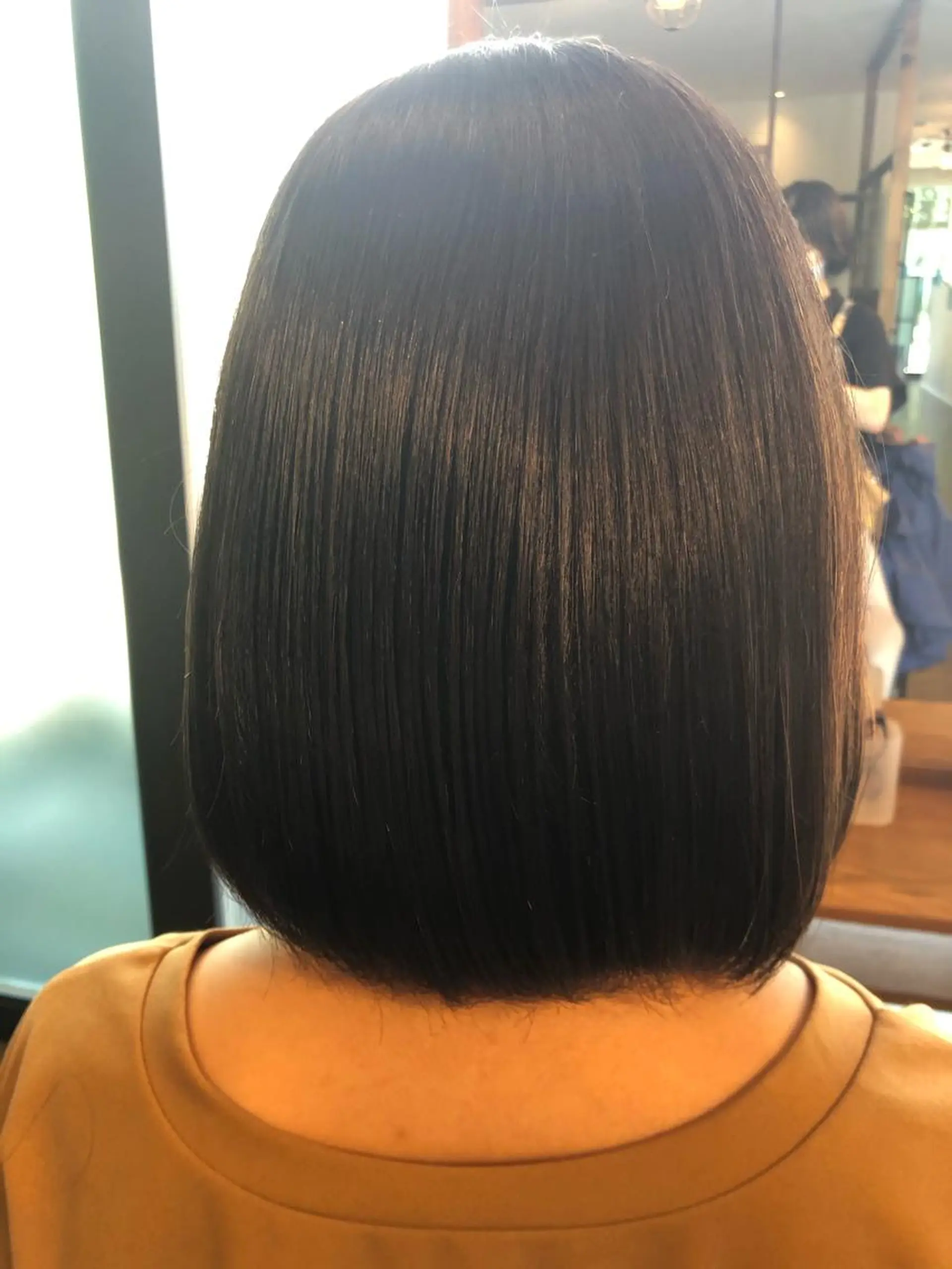 ミディアム カラー ブラウンカラー トリートメント Hair&Make Nahoのマツエク・マツパデザイン