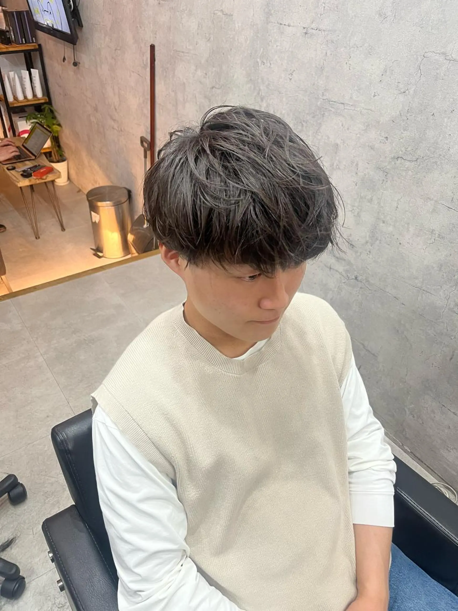 ショート メンズ 鹿児島 TSUBASAのヘアスタイル