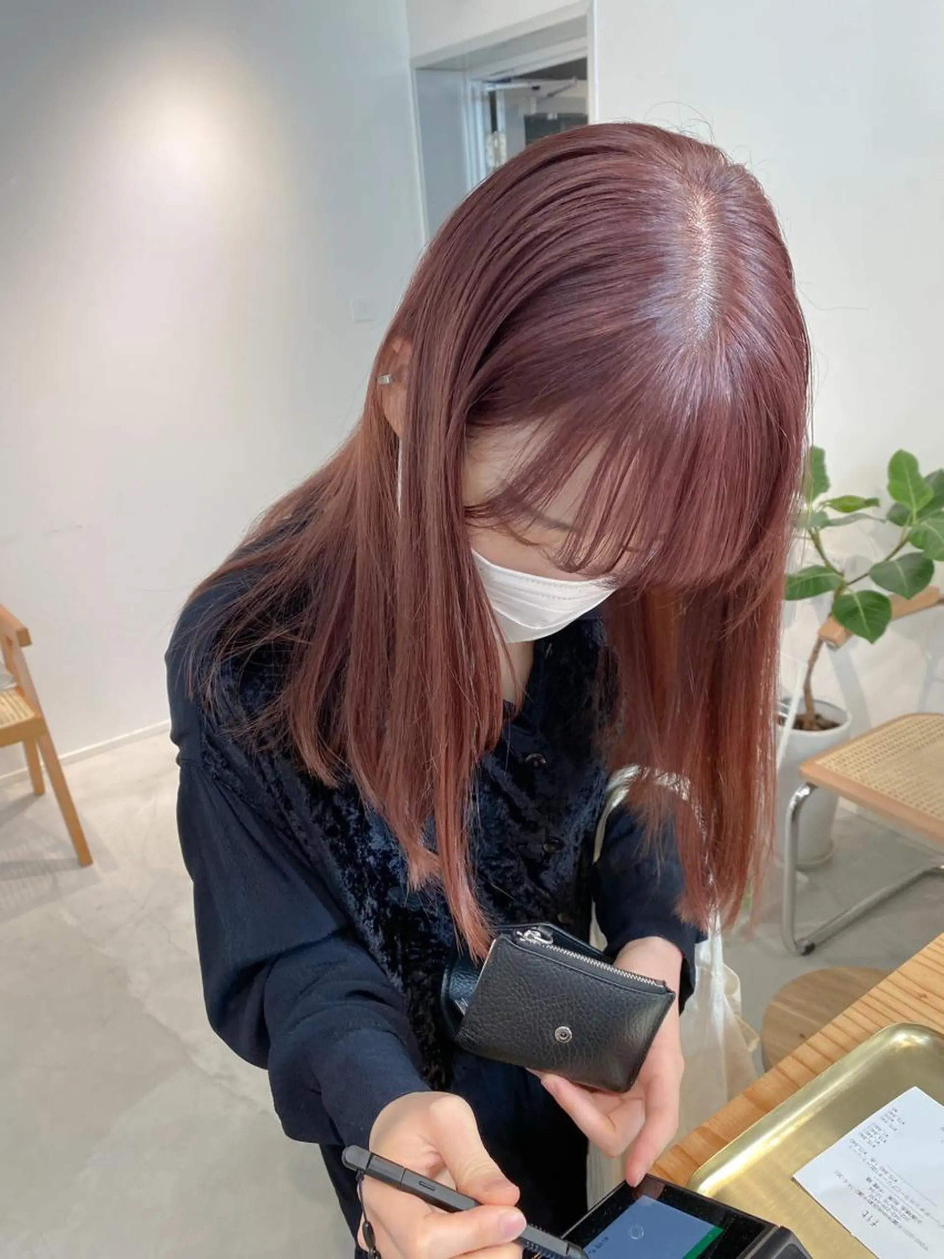 ロング カラー レッドカラー fit stand /HIIRAGIのヘアスタイル