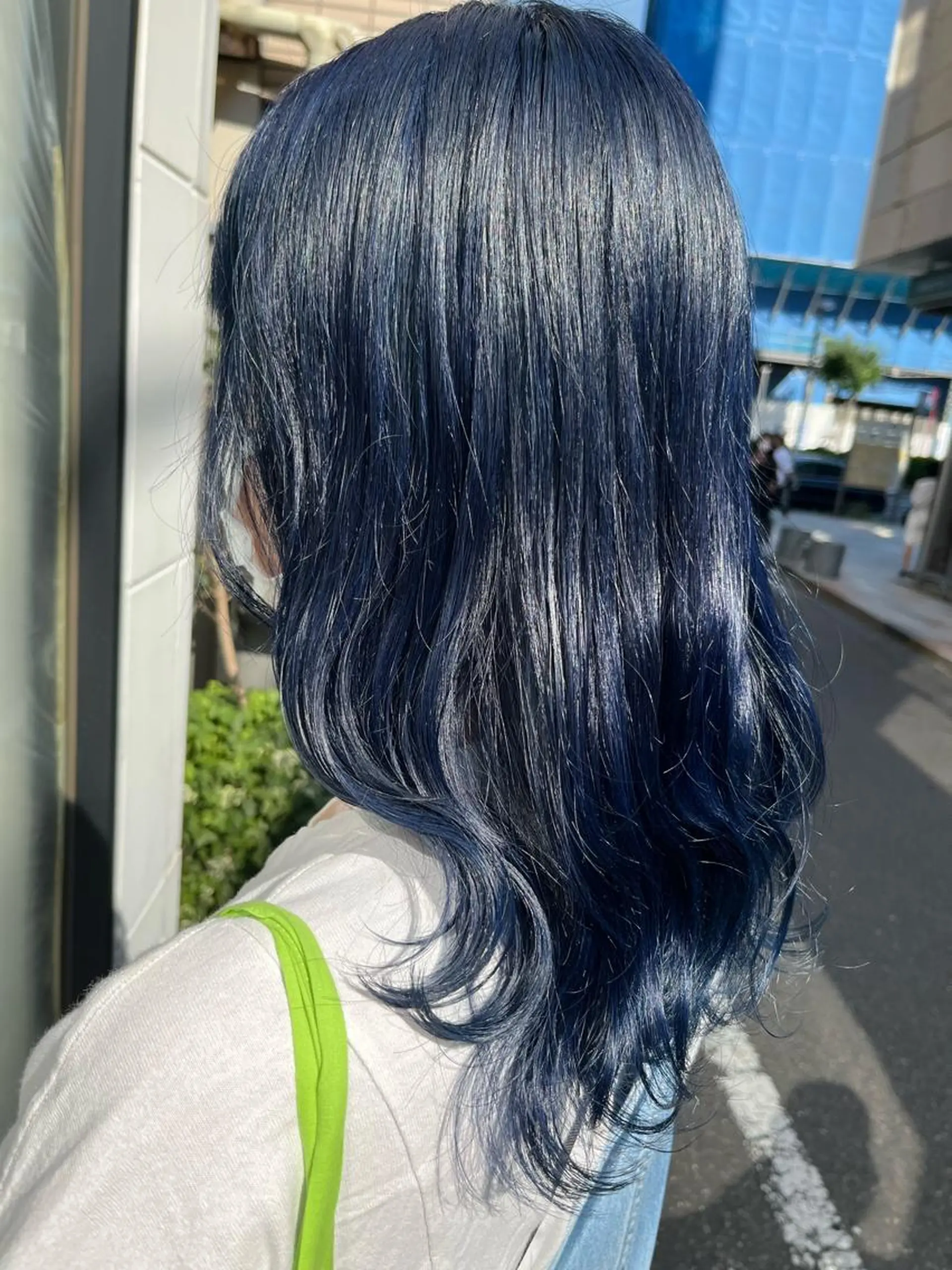 ミディアム カラー 🌿earth亀有店 【緑髪のノブ】🌿のヘアスタイル