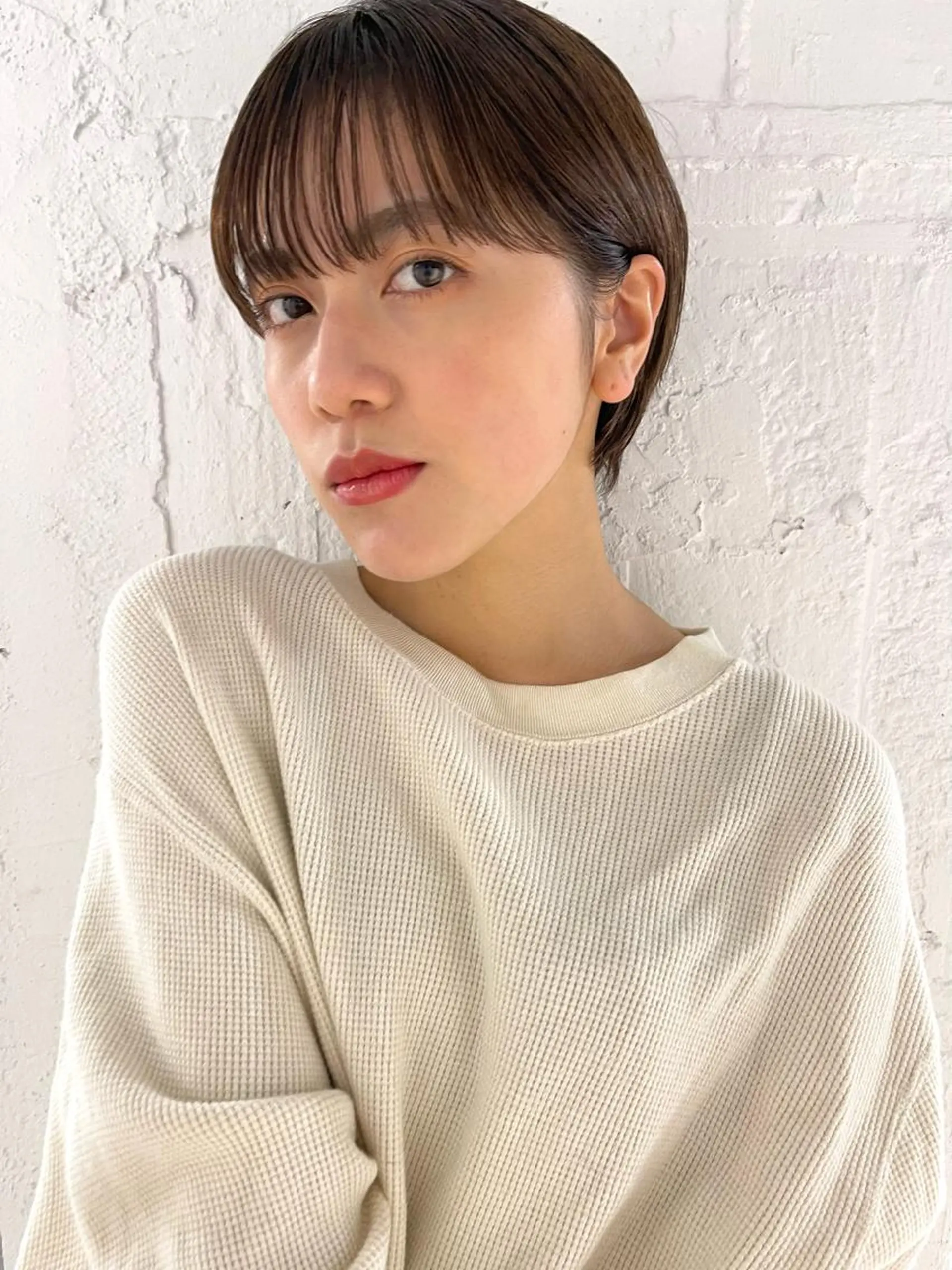 ショート カット ヘアカラー トリートメント 川本 裕🌿のヘアスタイル