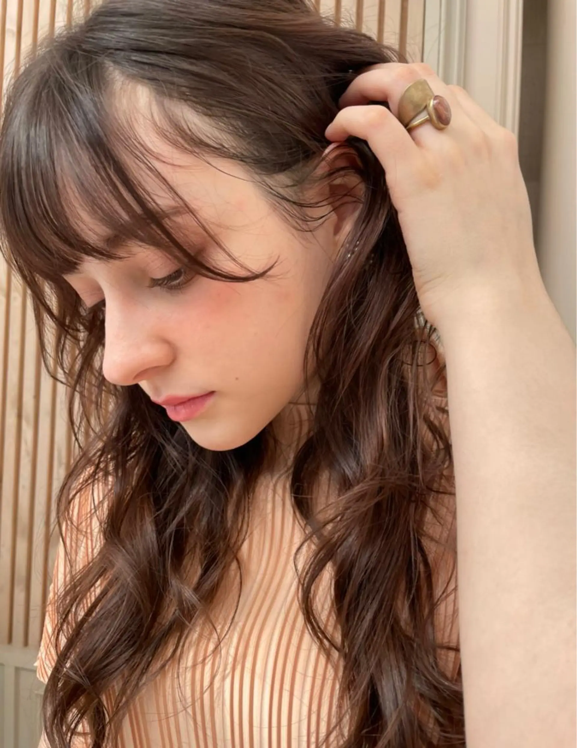 ロング カラー カット 銀座/レイヤーカット 🩵三浦紗弓🩵のヘアスタイル