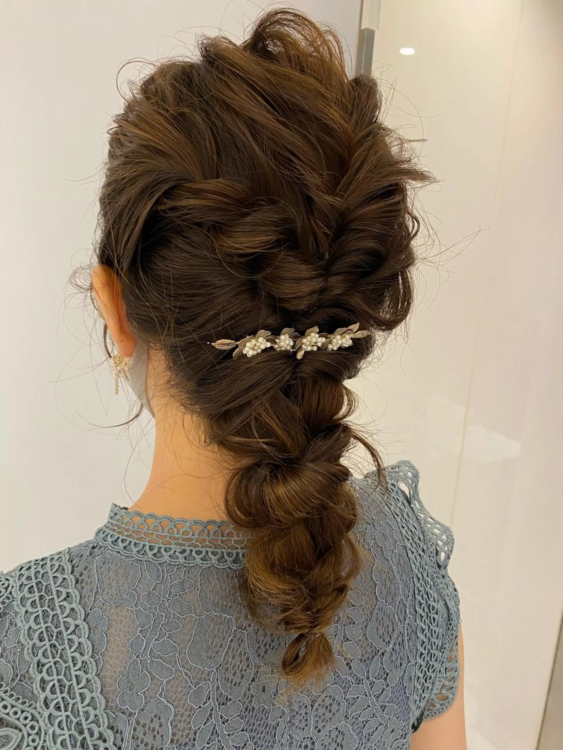 セミロング マンツーマン施術🫧 アレンジ/RINAのヘアスタイル