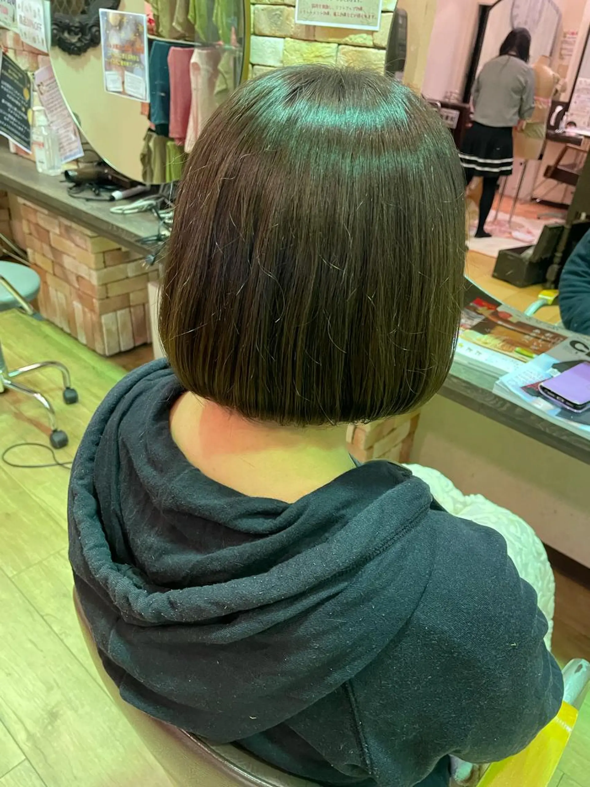ミディアム hair make echo滿木あい花のヘアスタイル