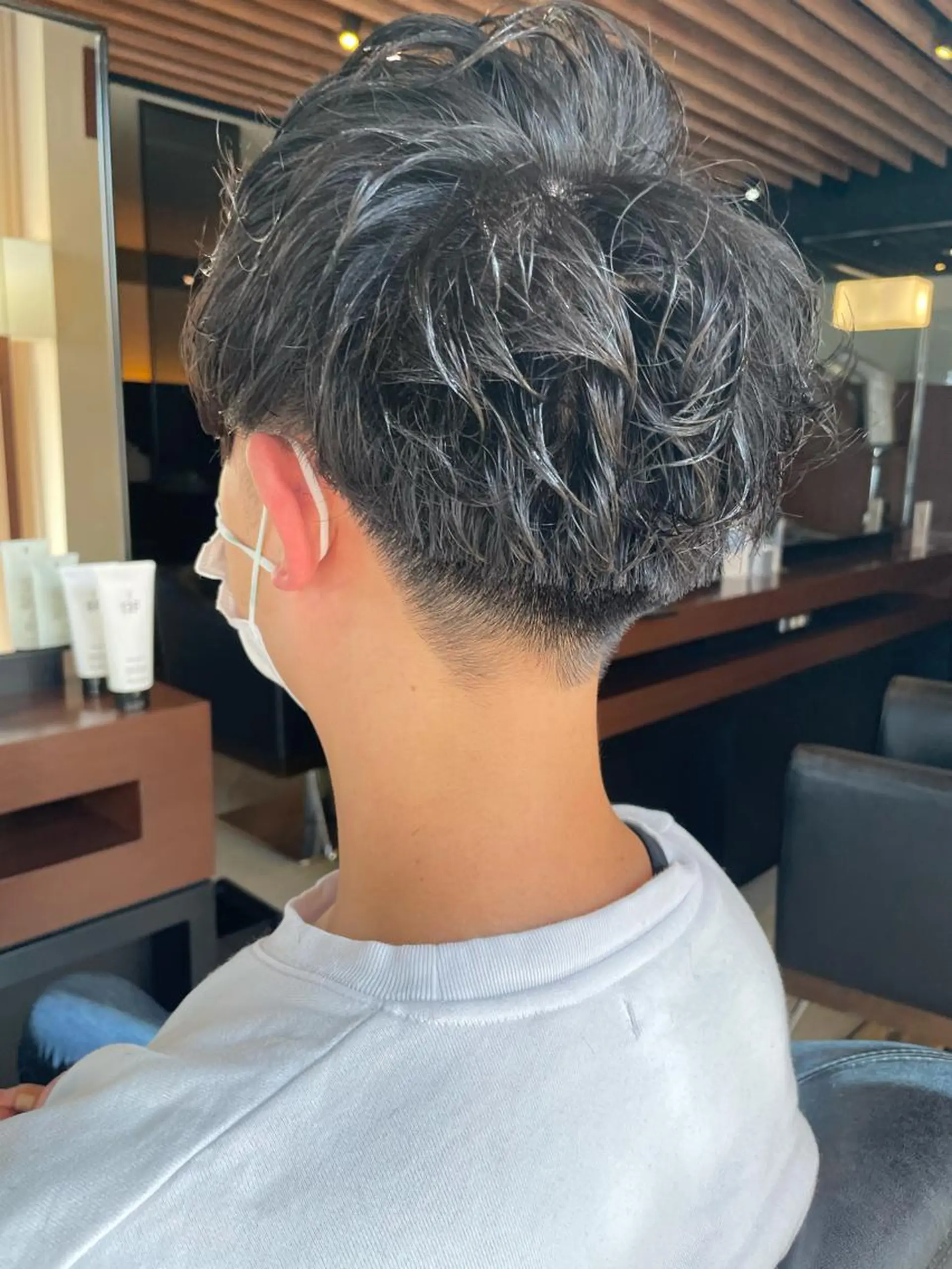 パーマ ショート・ボブ 中村俊哉のヘアスタイル