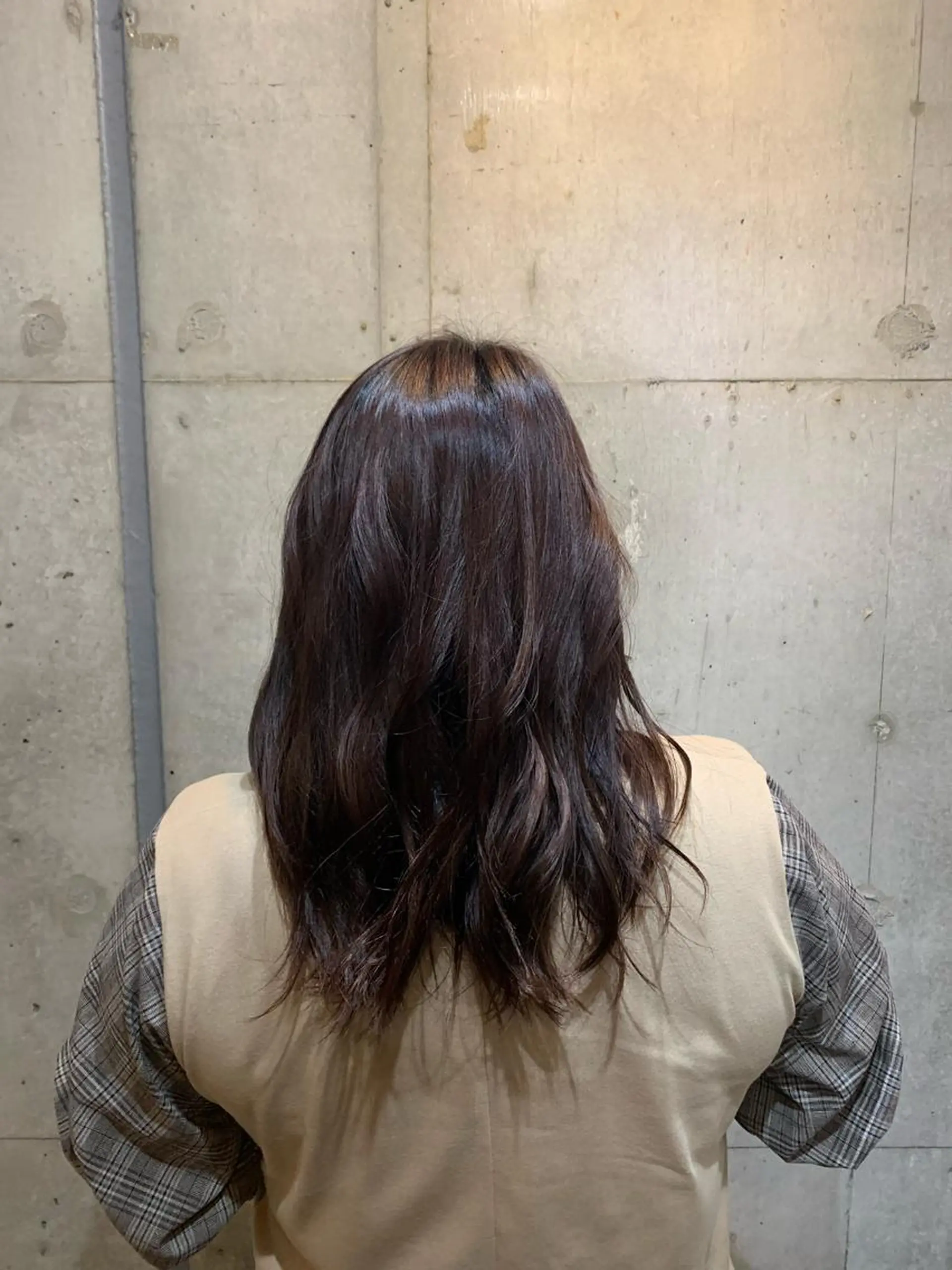 セミロング Mika Haraguchiのヘアスタイル