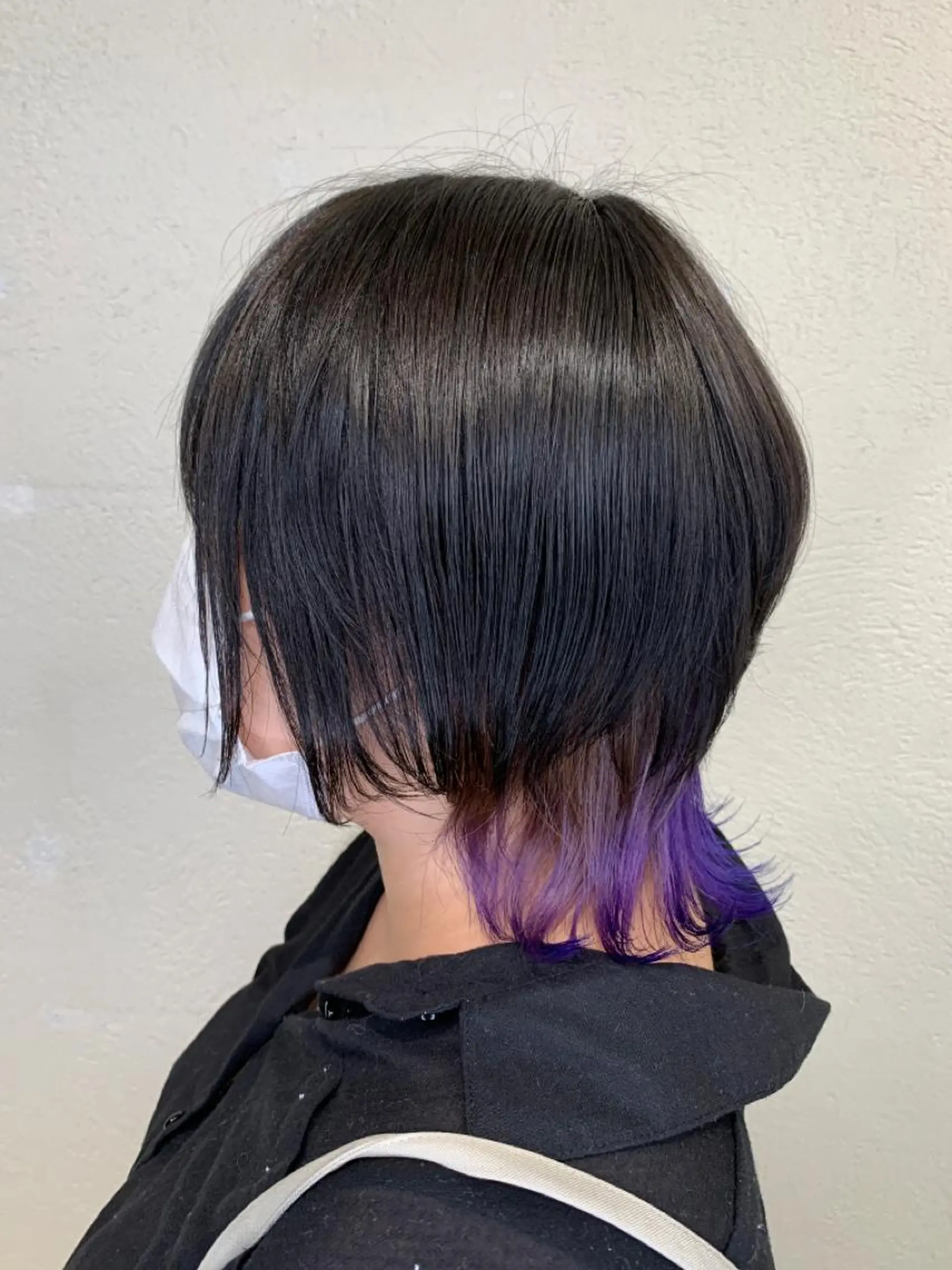 ショート ヘアカラー トリートメント ボブスタイル/ 透明感カラー/八幡のヘアスタイル