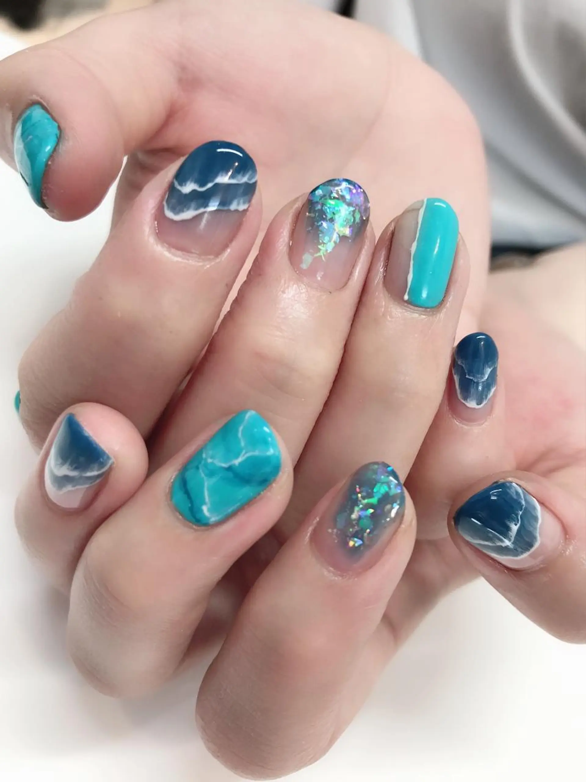 ネイル 持ち込み 髙橋 敦子のネイルデザイン