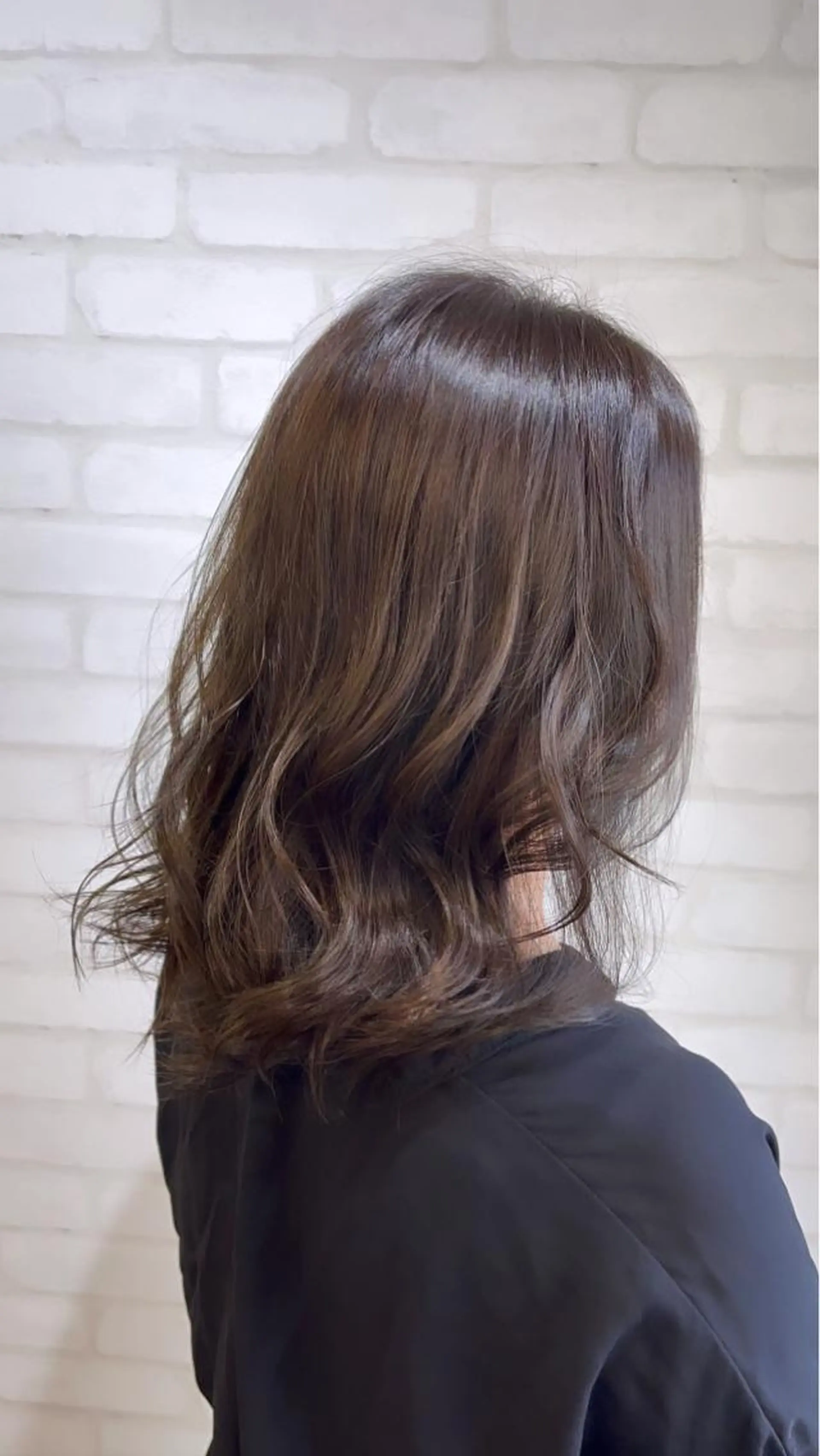 ミディアム カラー ヘアアレンジ ANDIAMO SAKAE✩楓のヘアスタイル