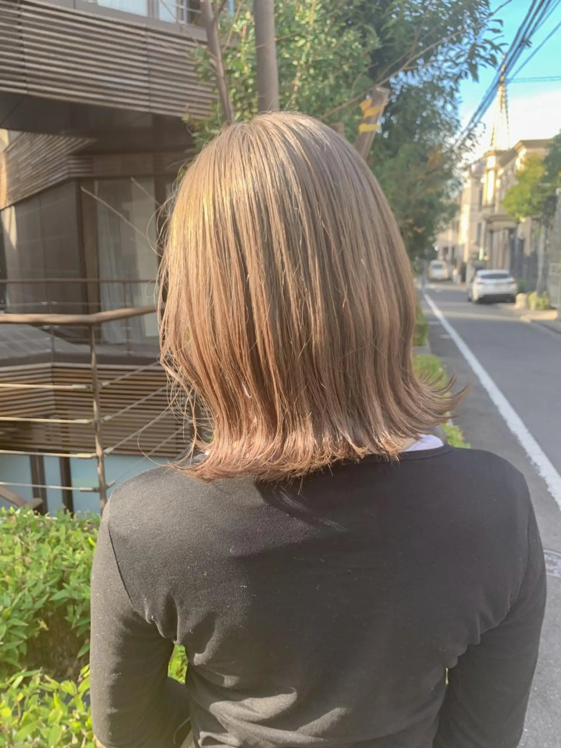 ショート カラー ヘアアレンジ yuka .のヘアスタイル