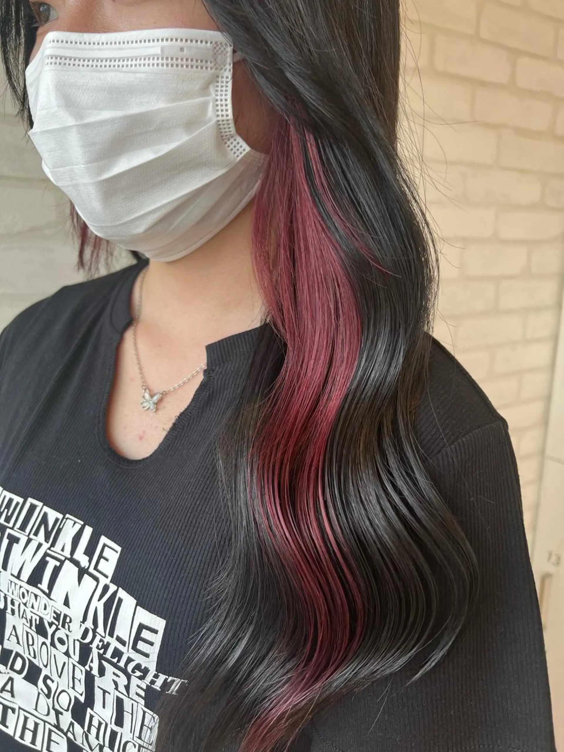 ロング 石崎 真維のヘアスタイル