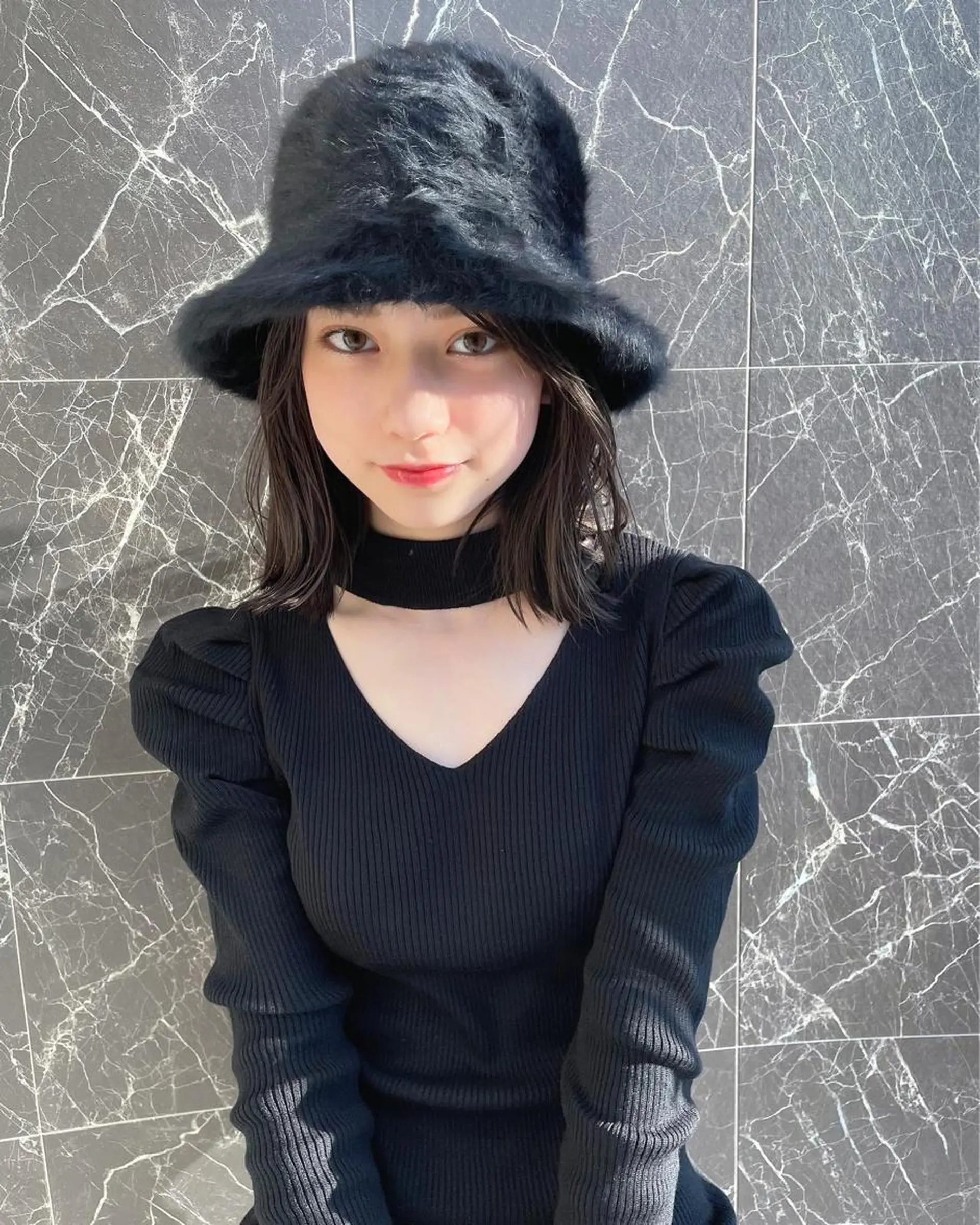 ミディアム チダアキフミ Ash大森のヘアスタイル