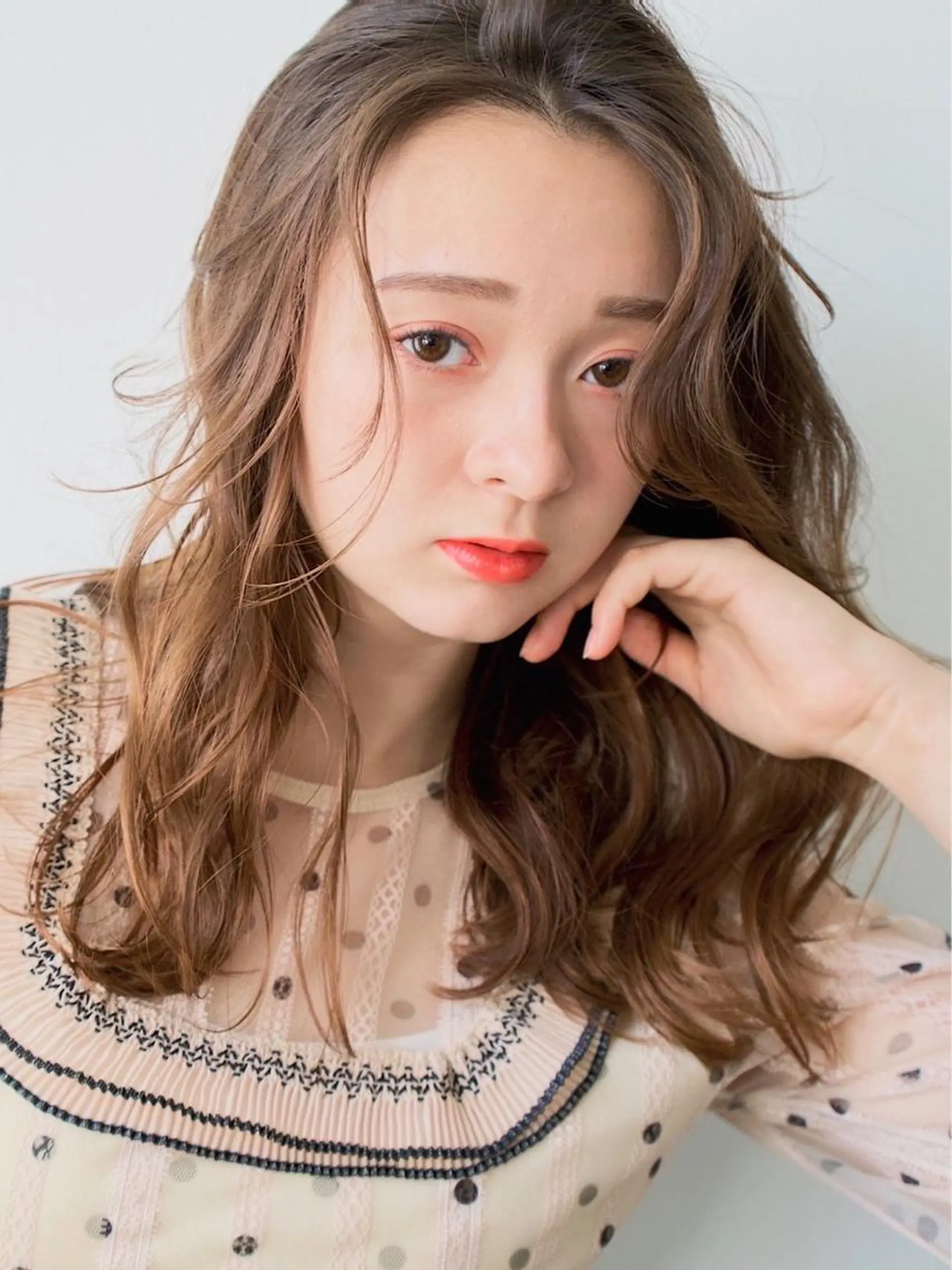 カラー 大島 千怜のヘアスタイル