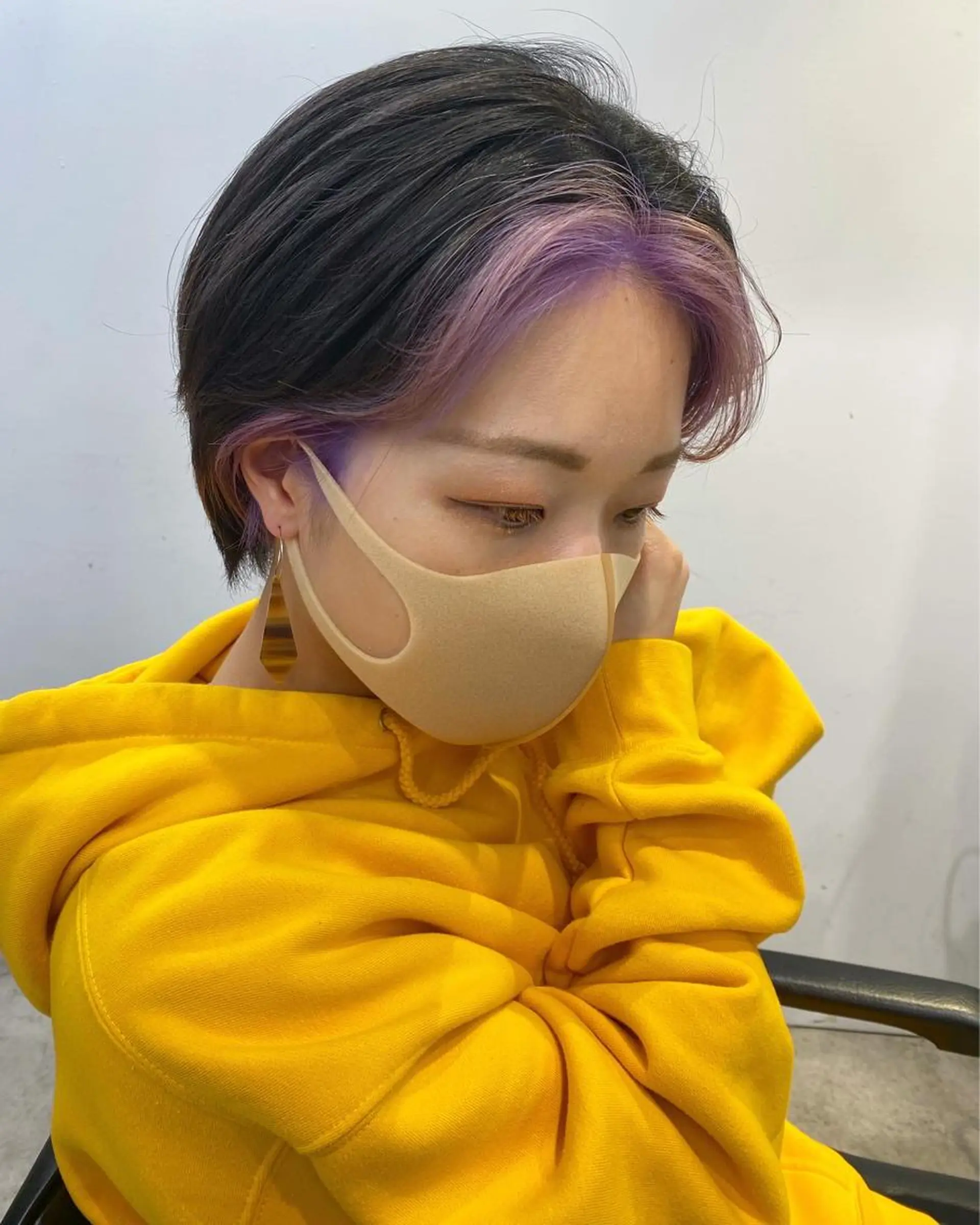 ショート カラー ヘアアレンジ メンズ 【池袋/スパイキー ショート】ⓝⓘⓜⓤのヘアスタイル