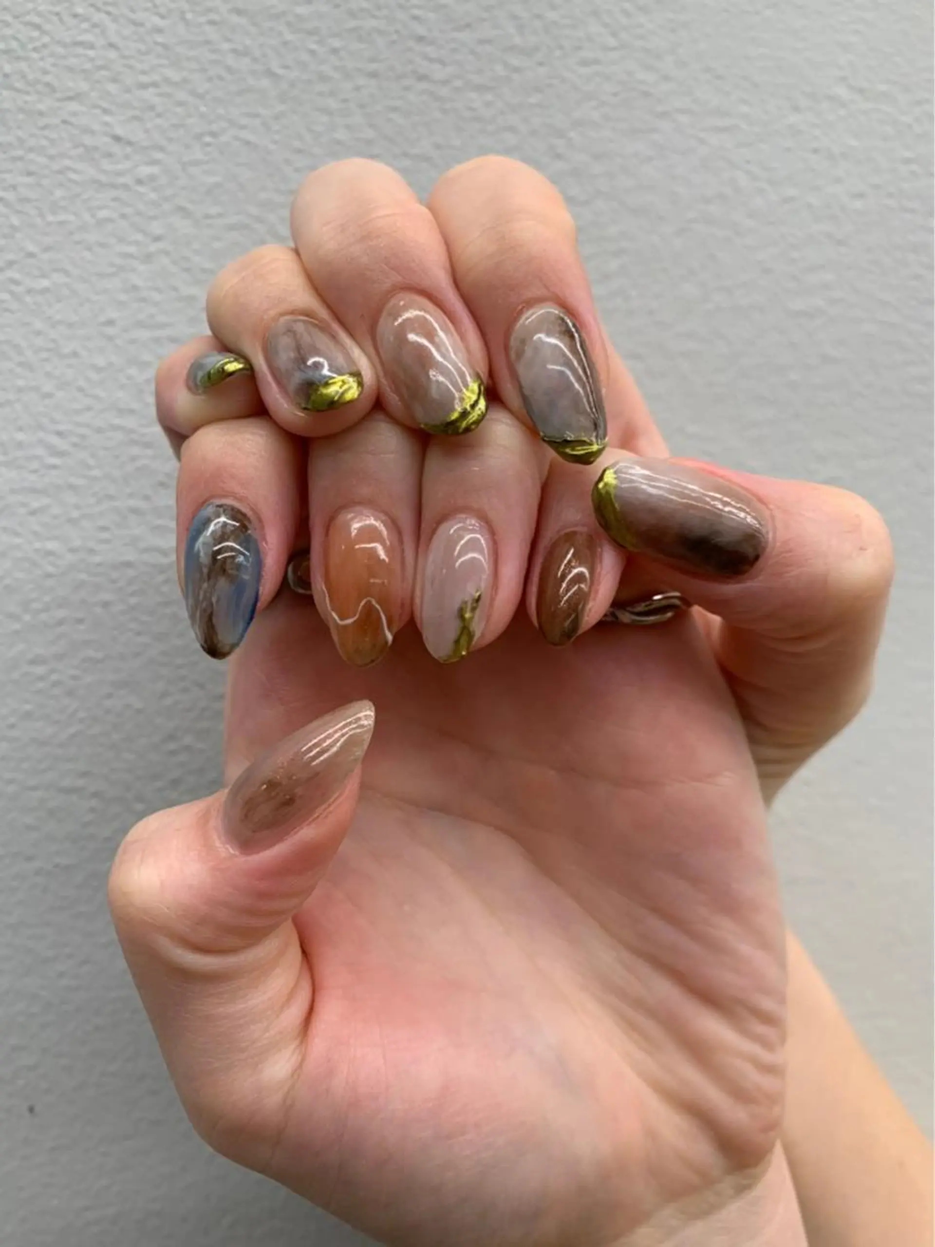 ネイル 韓国ヘア🕊村上 ののこ🕊のヘアスタイル