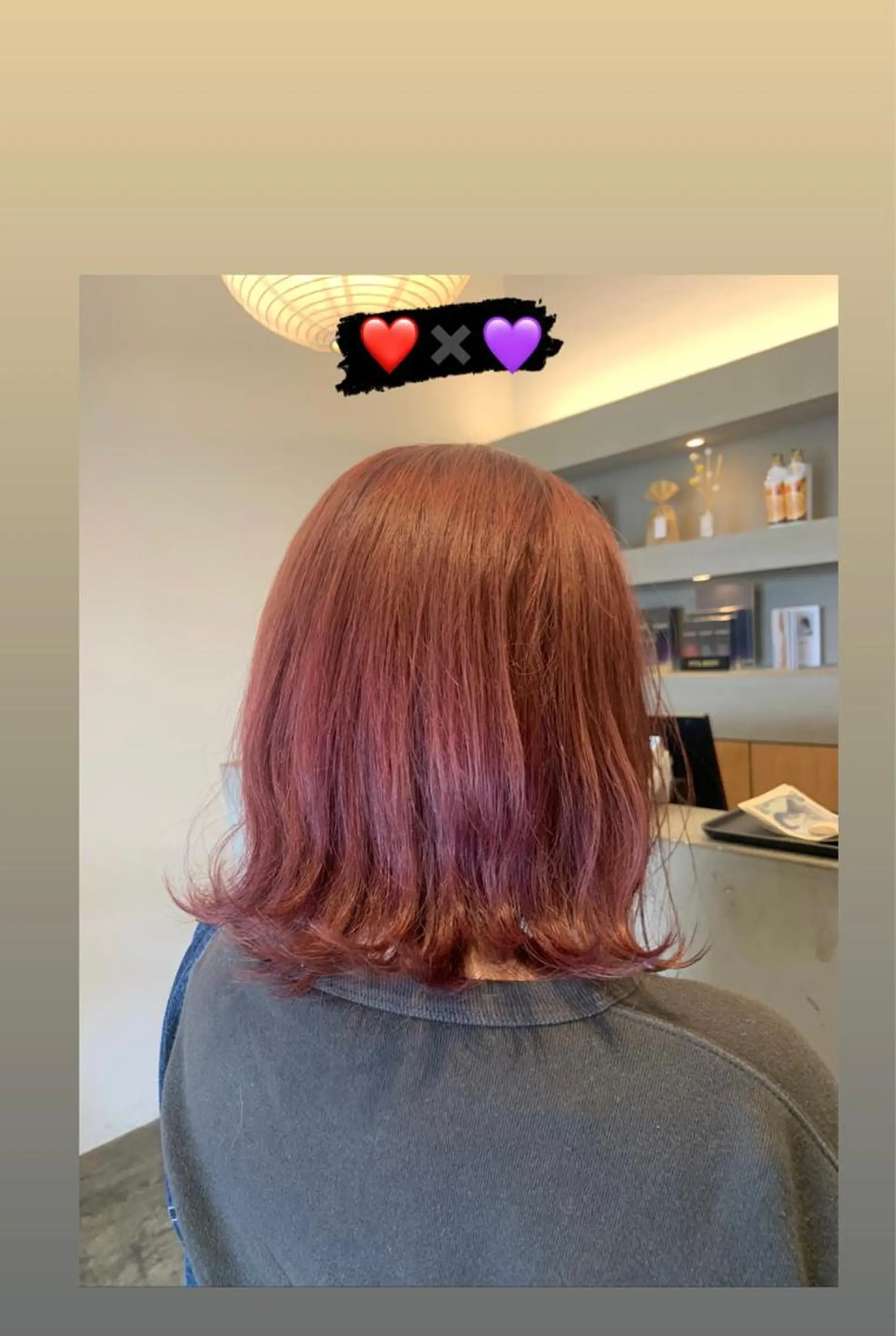 ミディアム カラー ラベンダーカラー レッドカラー ヘアカラー トリートメント ハイトーン職人💗 松本輝美のヘアスタイル