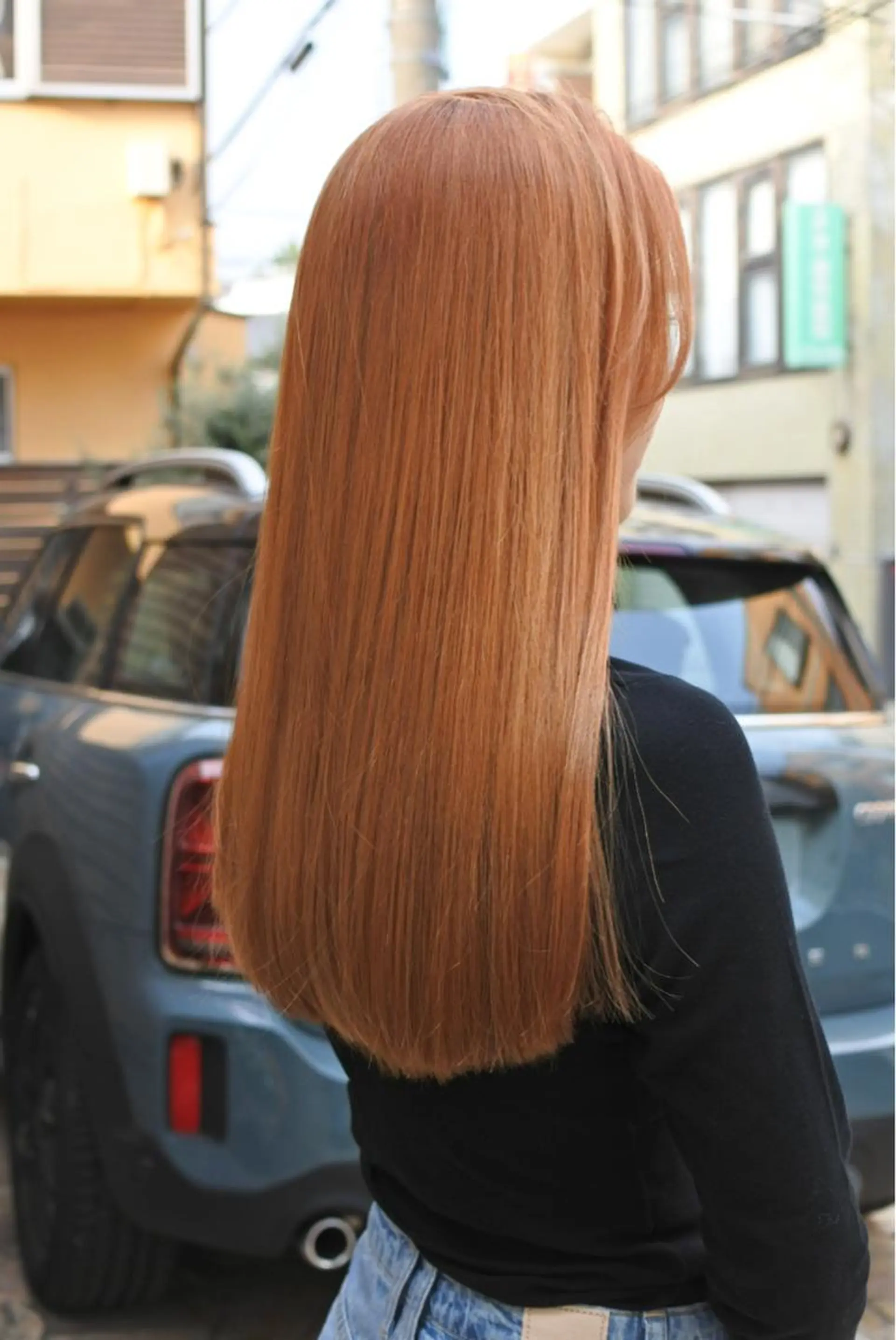 ロング かつやま めいのヘアスタイル