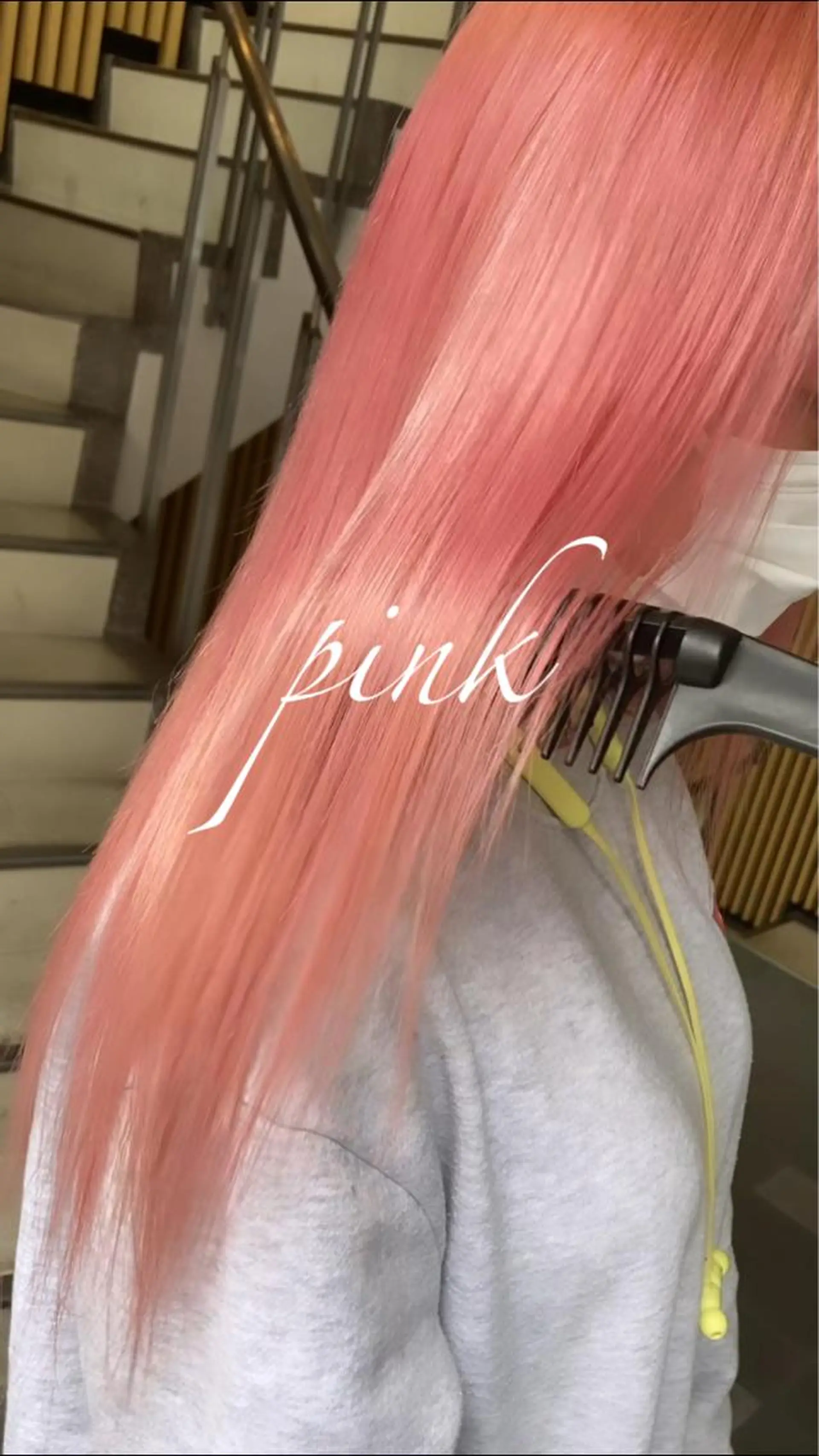 セミロング カラー Selenehair 三条本店のヘアスタイル