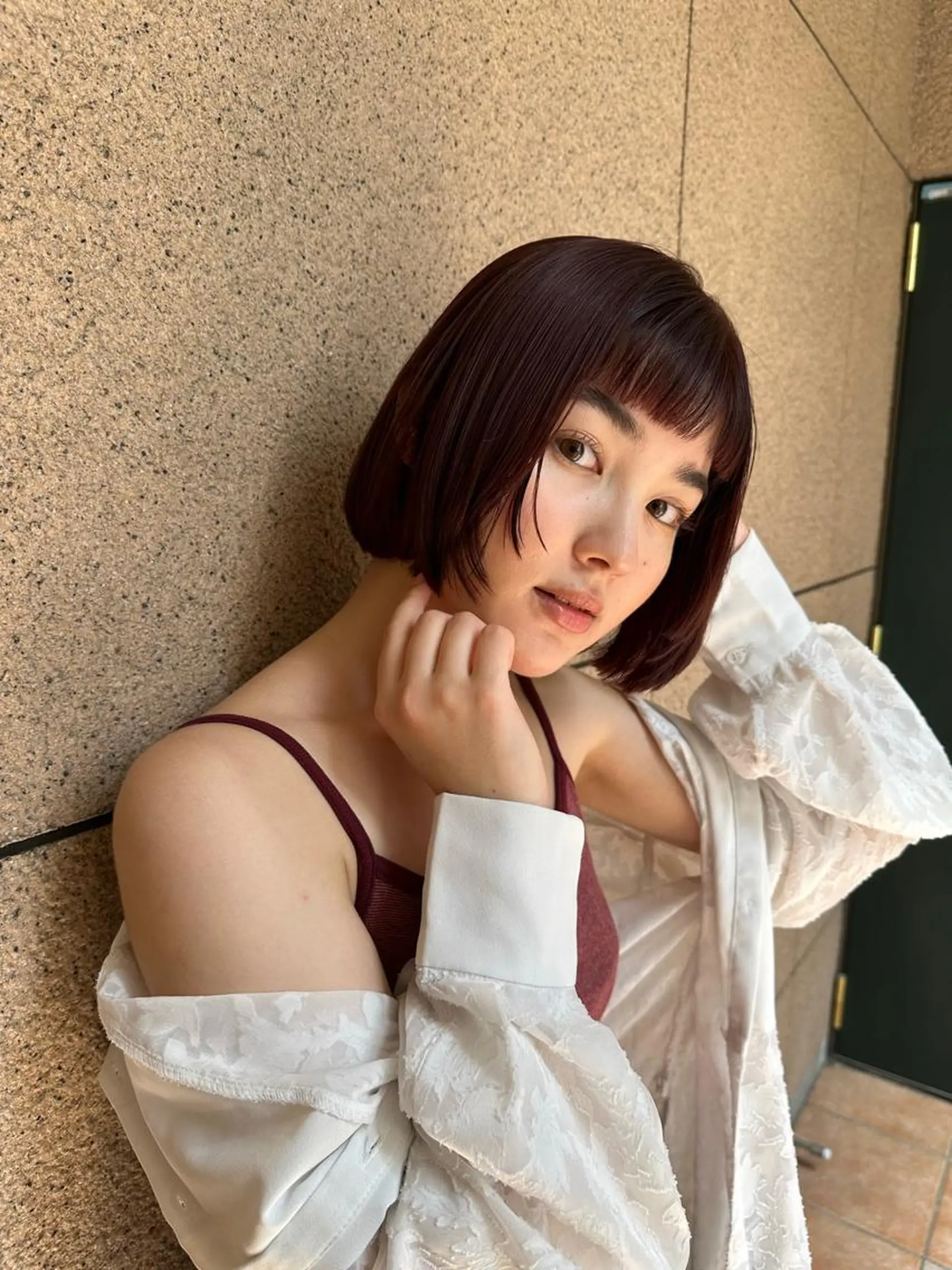 ショート ~洗練ナチュラル~ 🪵 岡田 知佳のヘアスタイル