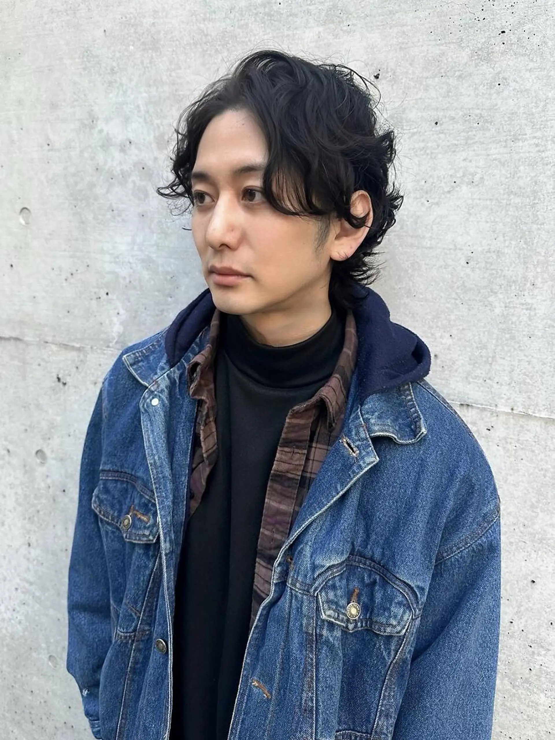 メンズ ミディアム 💚Forest Mirror💚のヘアスタイル